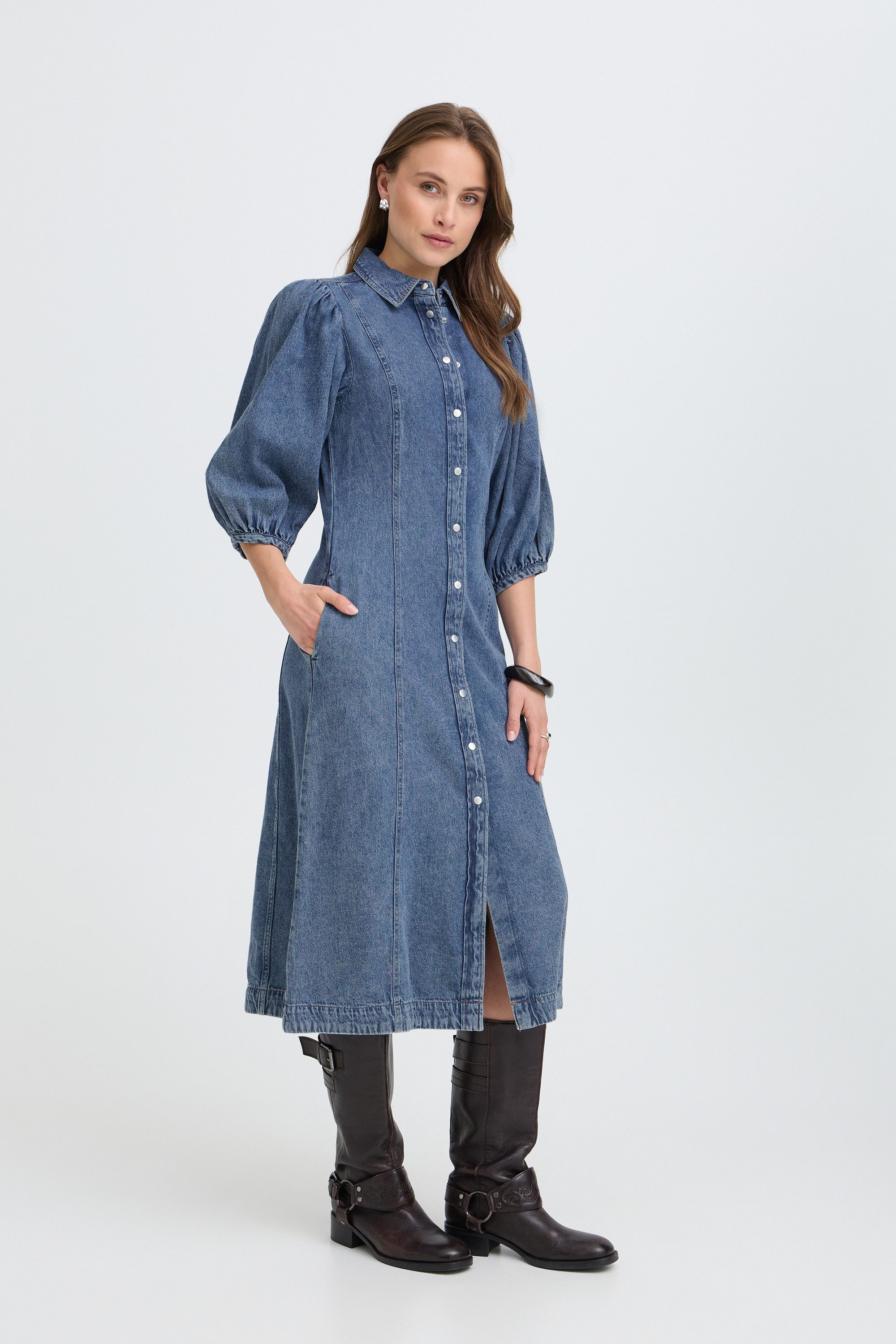 b.young Jeanskleid Denimkleid BYKAPUCA