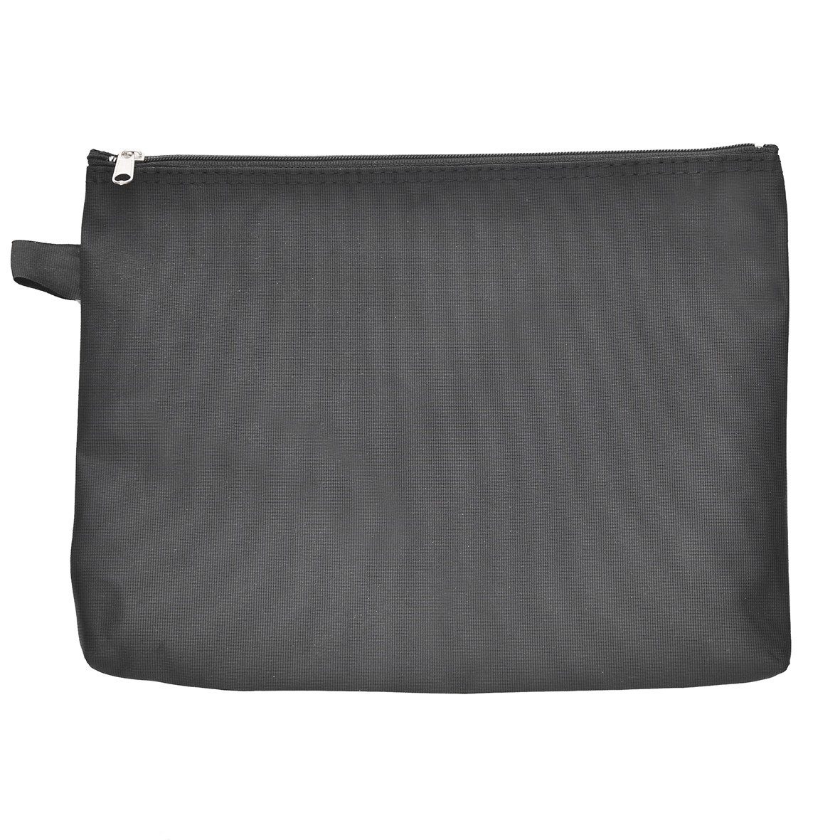 FOLDERSYS Dokumententasche FSY Reissverschluss-Beutel A4, mit Zip, Nylon schwarz, 1 Stück