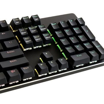 Glorious PC Gaming Race GMMK Full-Size Gaming-Tastatur (Gateron Brown Switches, US-Layout QWERTY, mechanisch, schwarz, RGB-LED)