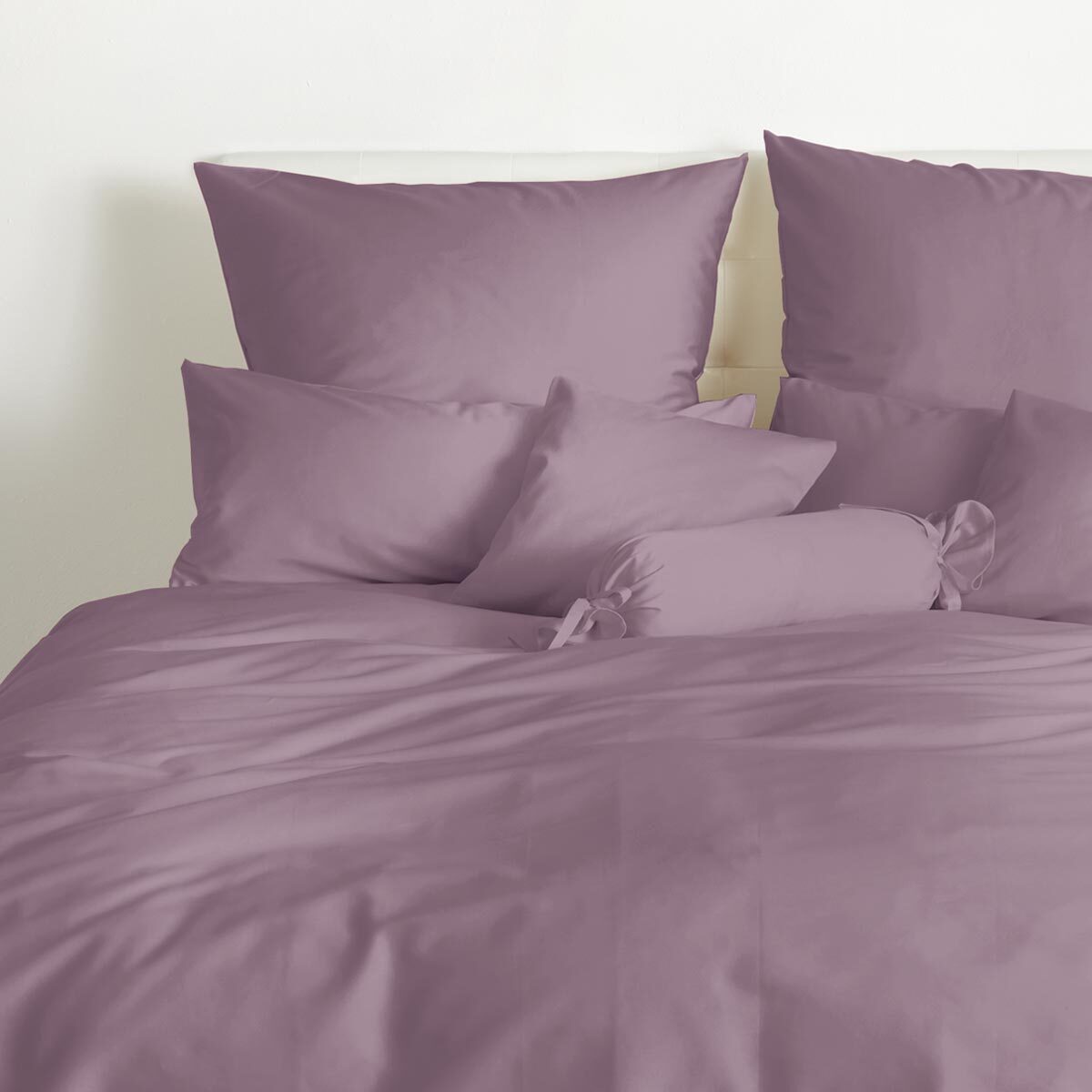 TRAUMSCHLAF Bettwäsche Uni, Mako Satin, 2 günstig online kaufen