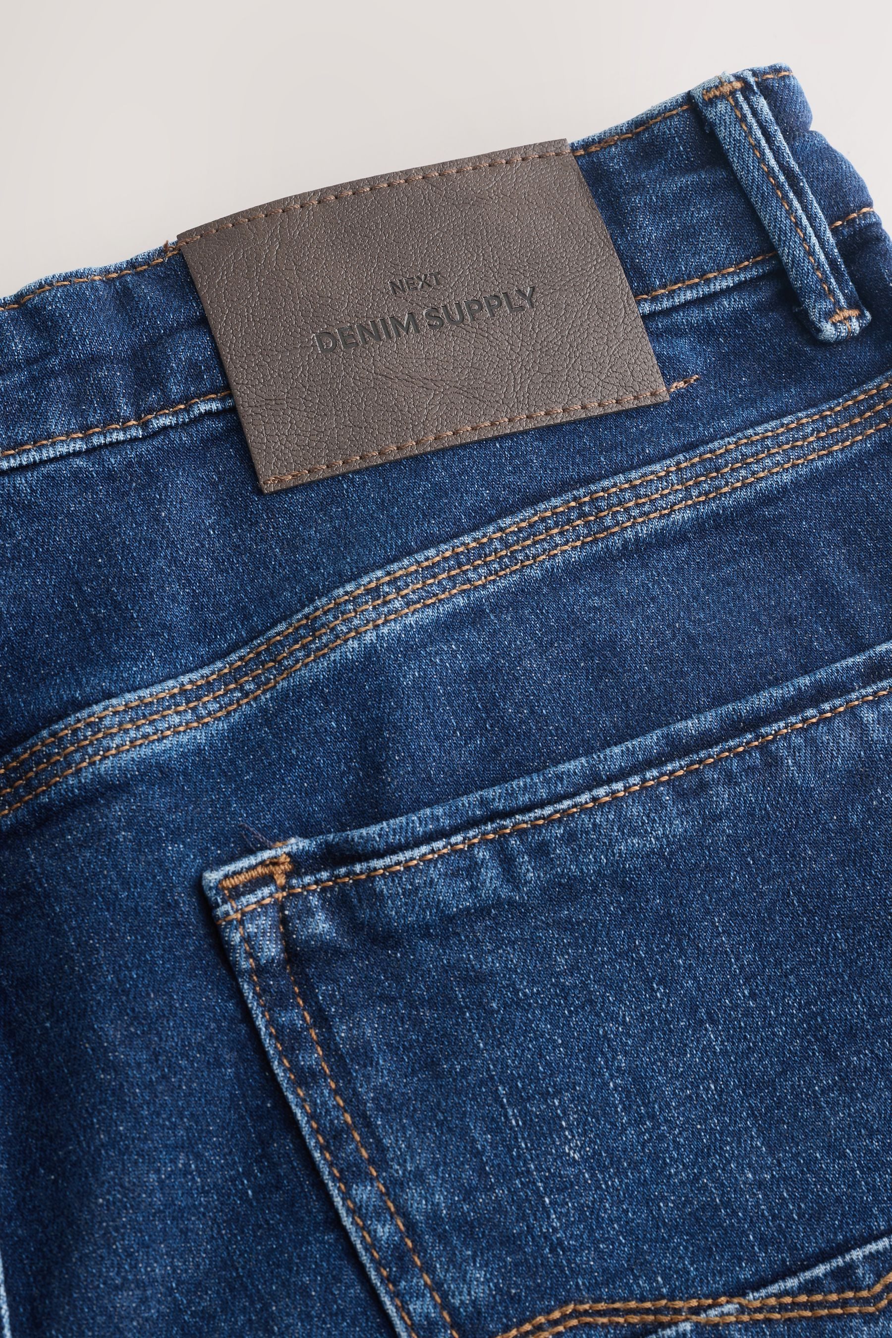 Next Weite Jeans Authentische Baggy Fit Denim-Jeans mit Stretch (1-tlg)