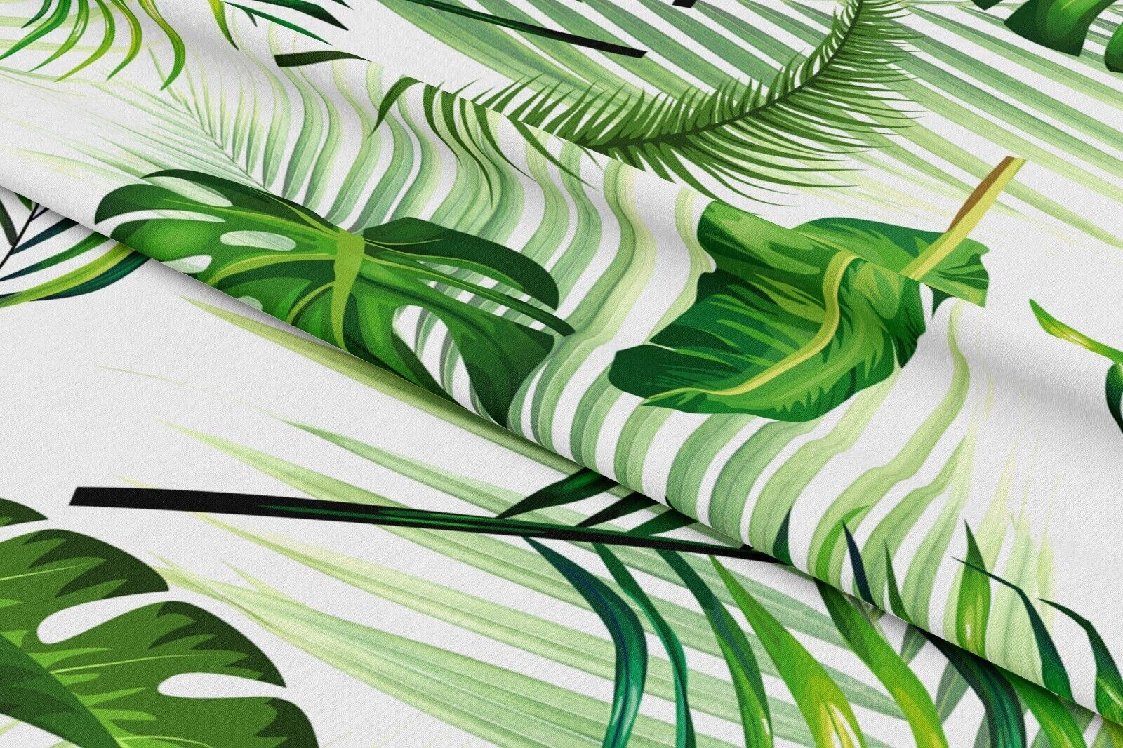 Visaggio Bettwäsche Tropical 135x200 155x220 Bettbezug Allergiker geeignet, Microfaser, 2 teilig, Tropische Blätter Bettbezug Dschungel – Bild 5 von 5