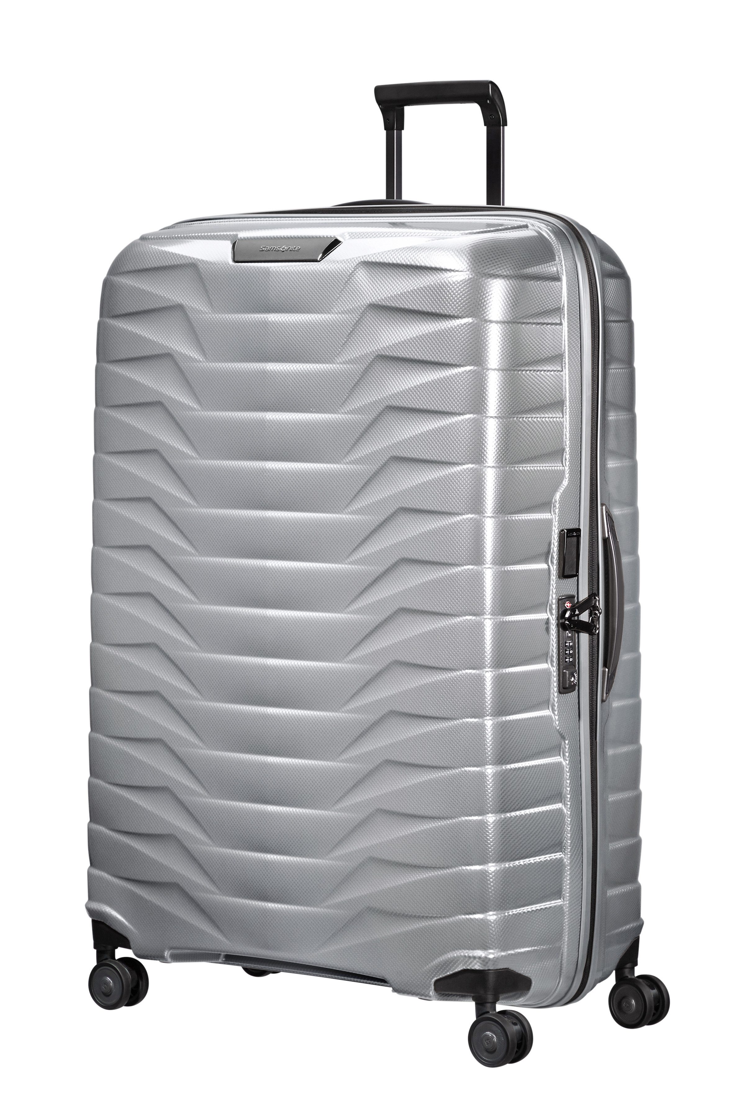 Samsonite Hartschalen-Trolley PROXIS 86, 4 Rollen, mit viel Stauraum, mit USB Anschluss, mit mehreren Tragegriffen