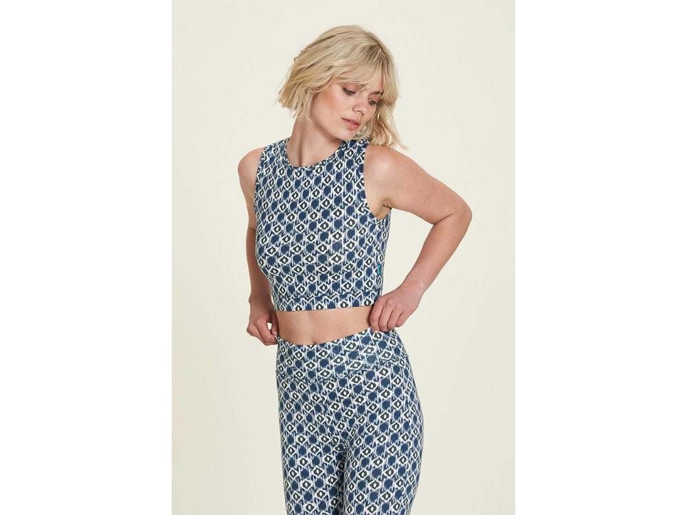 Tranquillo Tanktop tranquillo Bio-Damen-Jersey-Crop-Top mit Rundhalsa