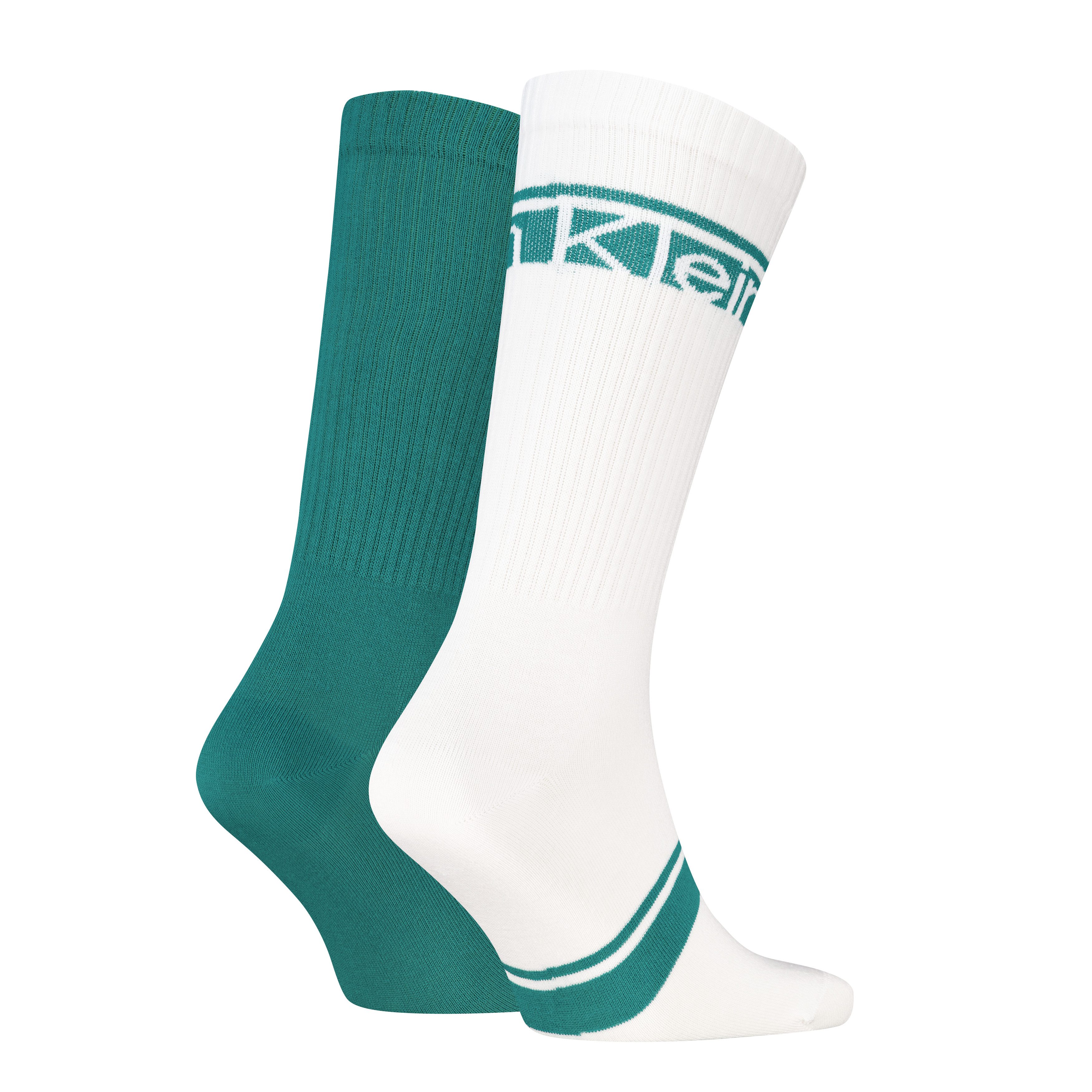 Calvin Klein Socken CK MEN SOCK 2P LOGO STRIPE (2 Paar)
