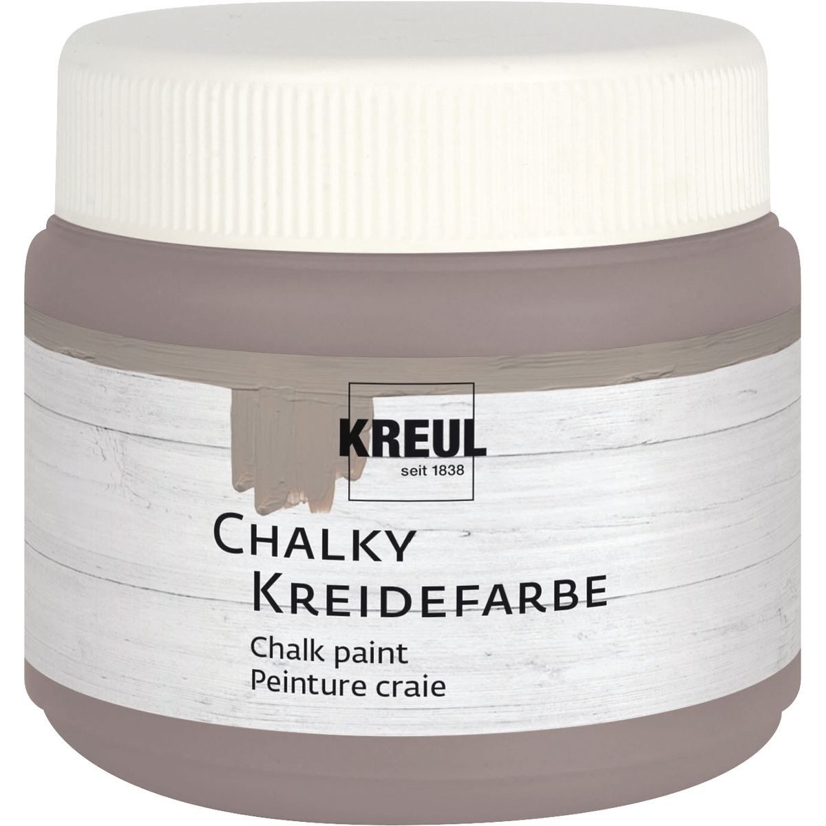 C. KREUL Kreidefarbe KREUL Kreidefarbe Chalky mild mocca 150ml Dose
