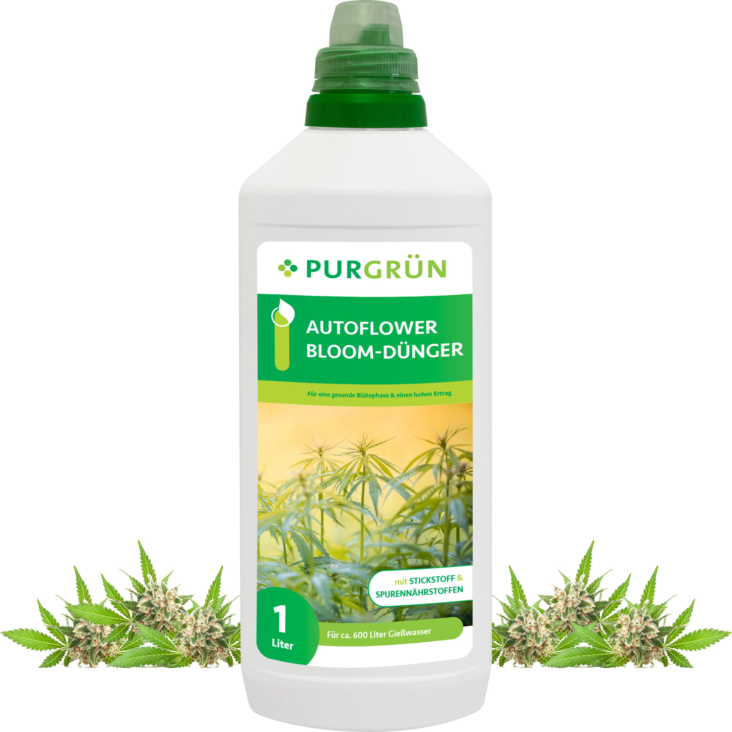 Purgrün Pflanzendünger Purgrün Autoflower Bloom Dünger, NPK 6+6+8