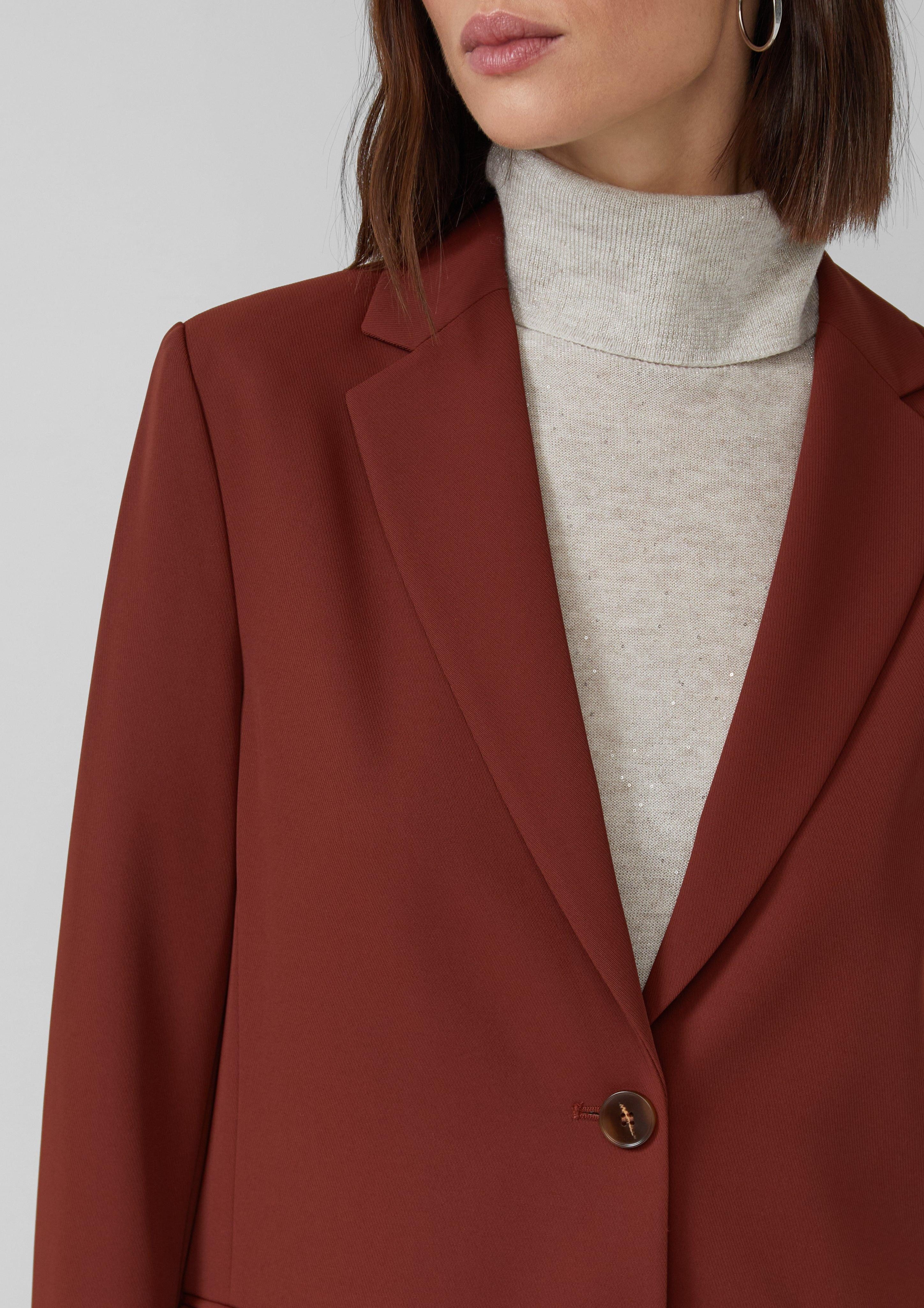 s.Oliver BLACK LABEL Jackenblazer Twillblazer mit günstig online kaufen