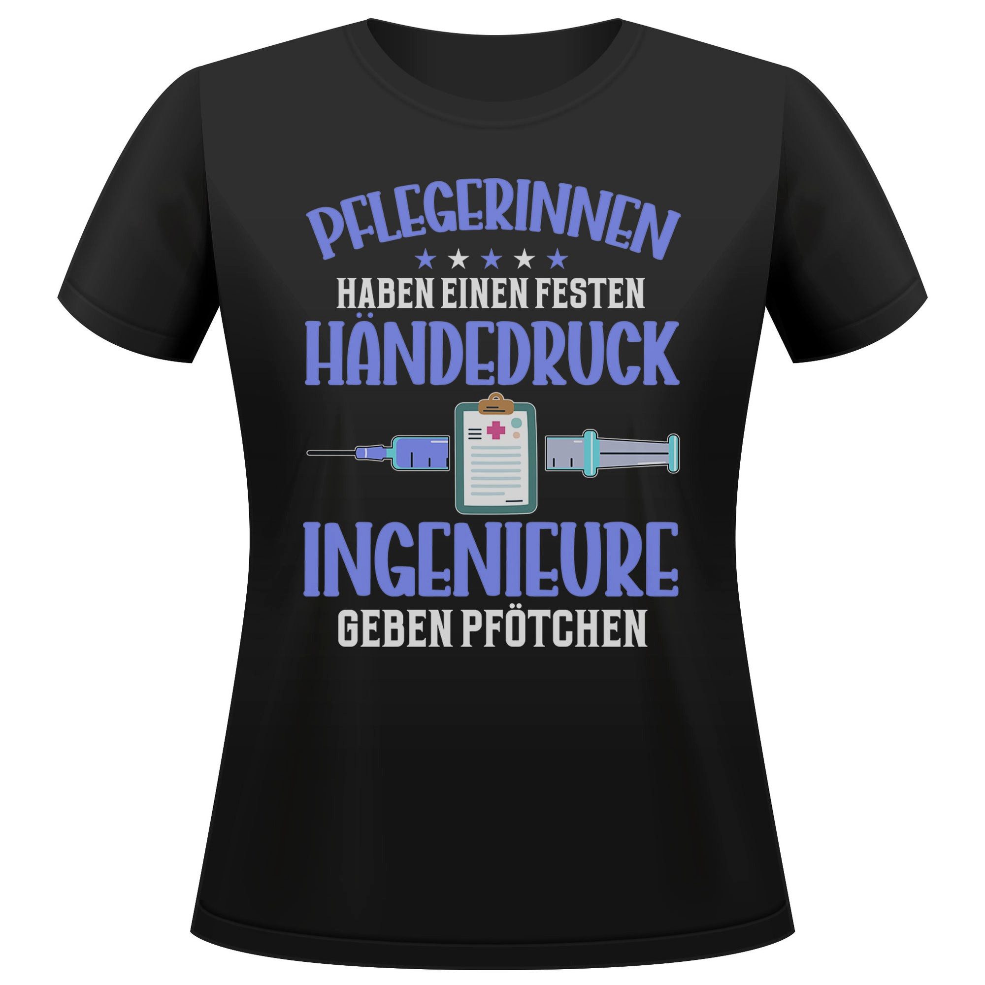 T-Shirt Pflegerin Geschenk Frauen Spruch Beruf Ausbildung Studium Abschluss