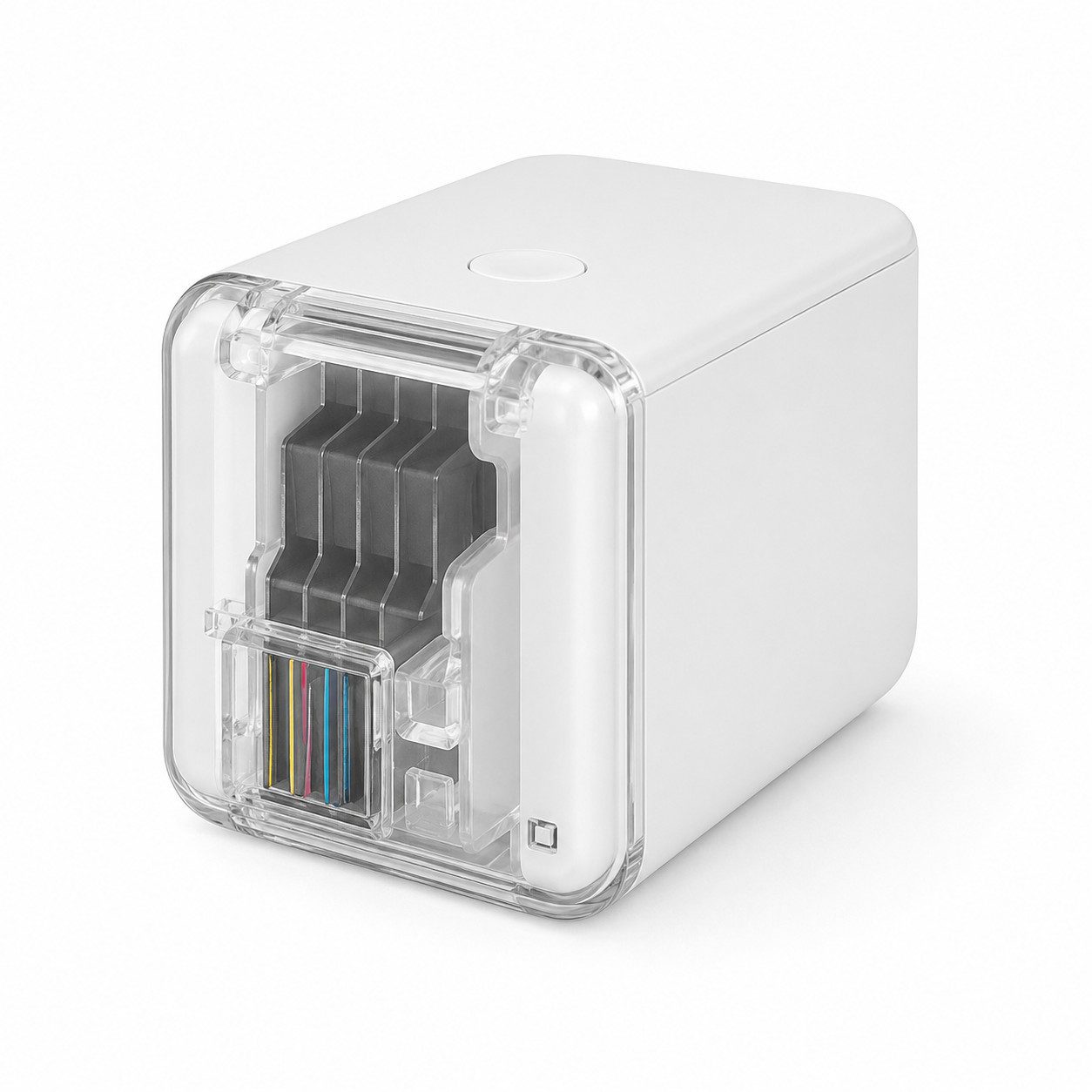 Diyarts Tintenstrahldrucker, (WLAN (Wi-Fi), Tragbarer Farbdrucker – 1200 dpi, WLAN & Bluetooth, nur 160 g)