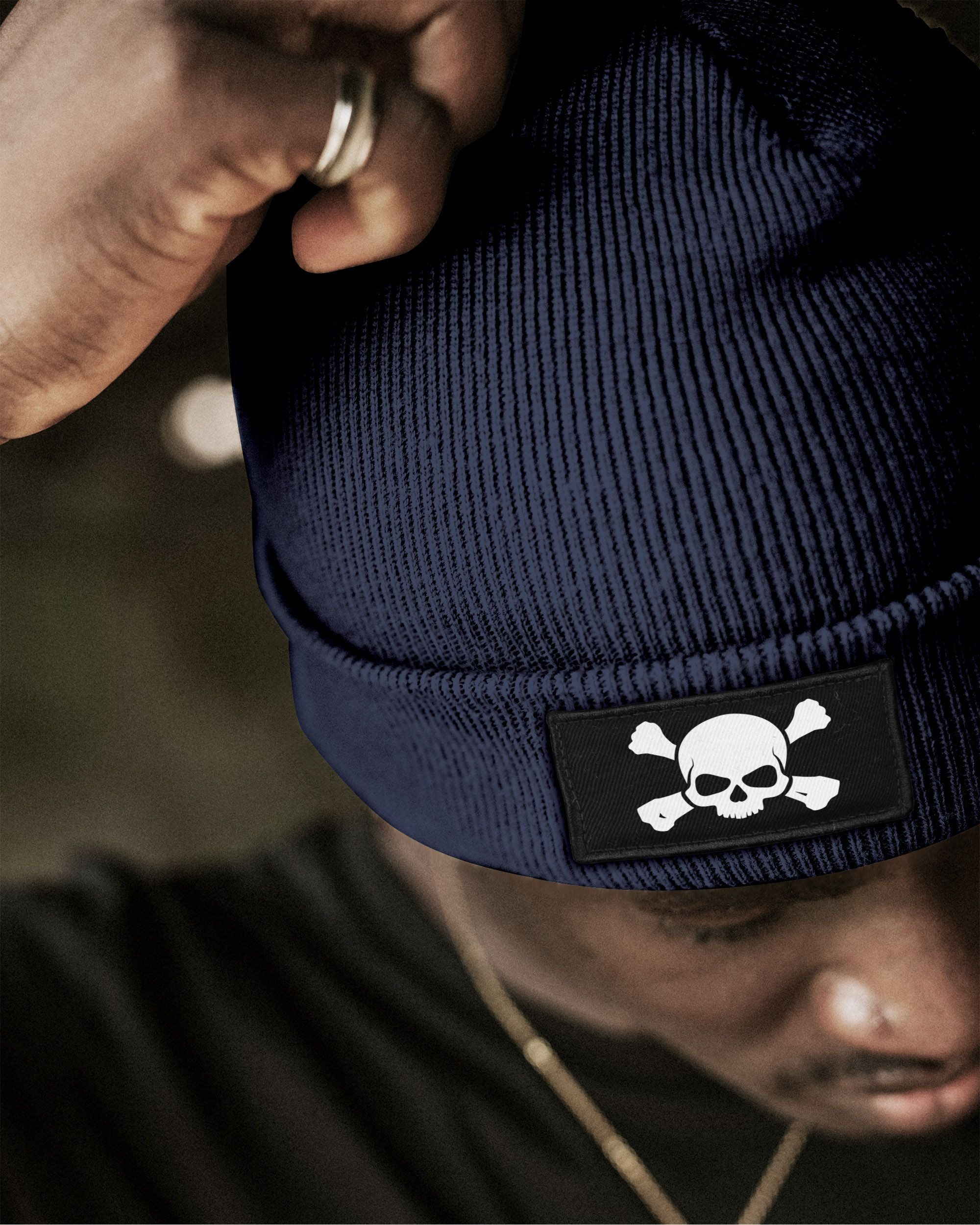 Neverless Strickmütze Herren Beanie Wintermütze mit günstig online kaufen