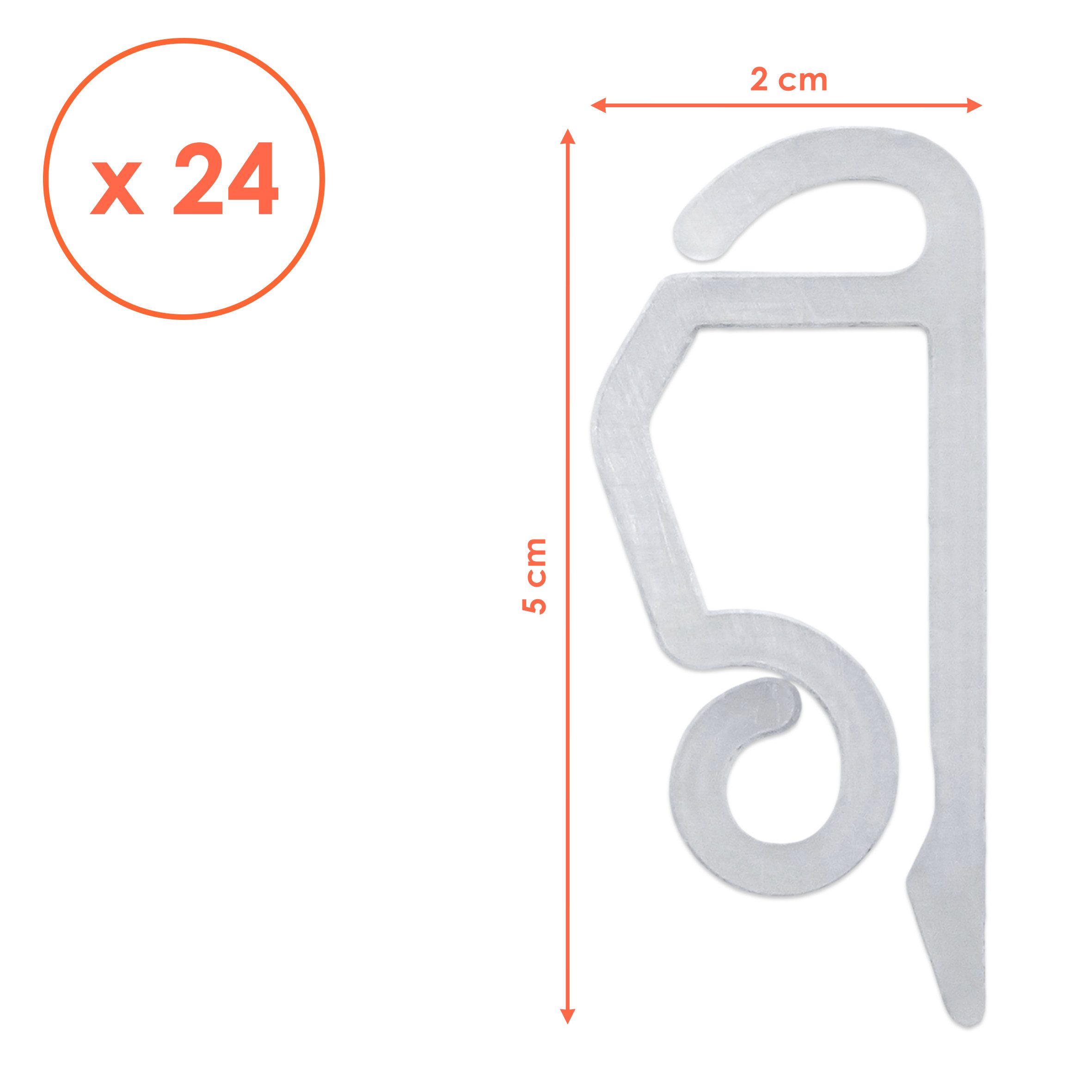 Spetebo Dekohaken Dachrinnenhaken für Lichterketten und Lichternezte, Dachr günstig online kaufen