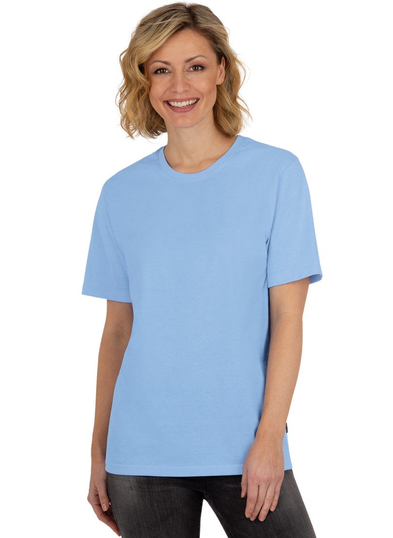 Trigema T-Shirt "TRIGEMA T-Shirt DELUXE Baumwolle", (1 tlg.) günstig online kaufen