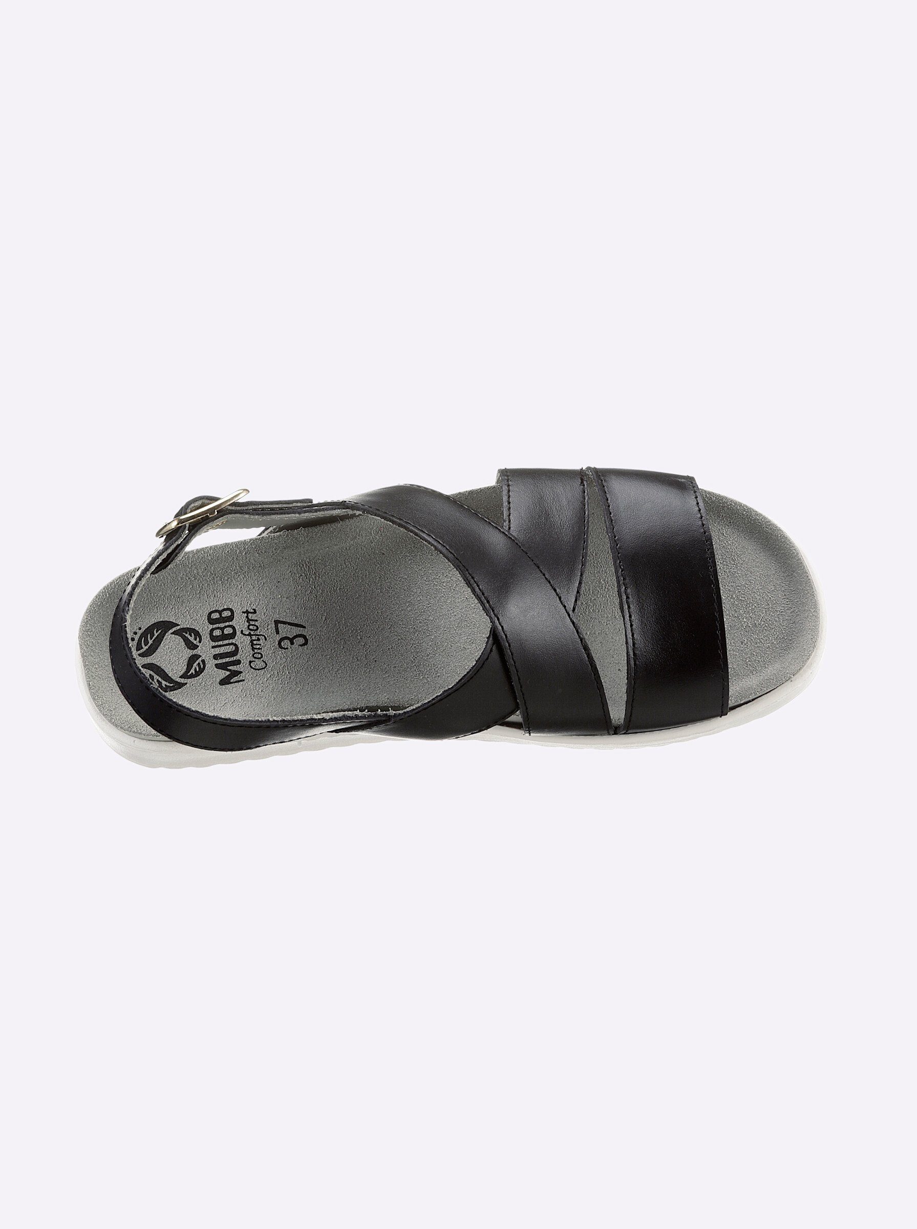 MUBB Sandalette schwarz