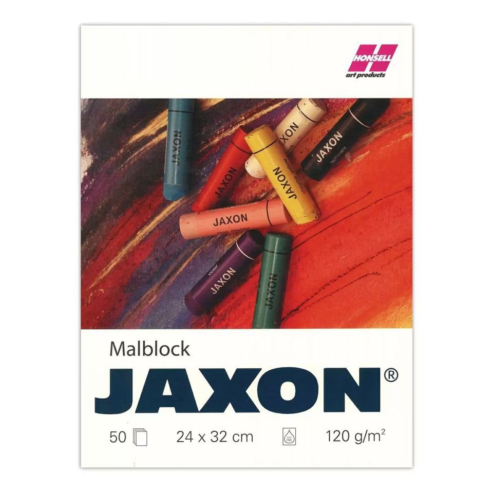 Honsell Malblock JAXON Malblock 24x32cm, 120g/m², 50 Blatt