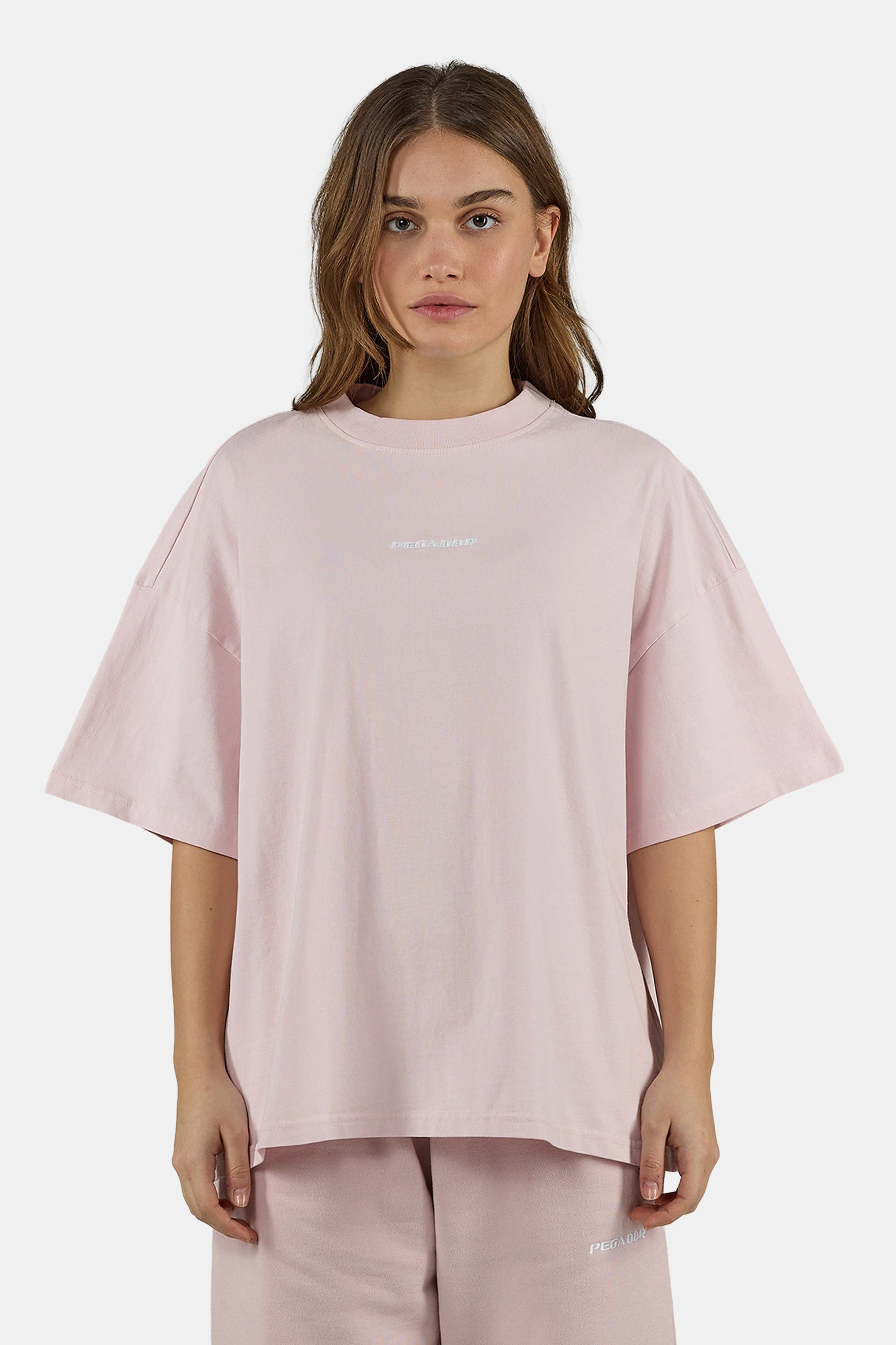 PEGADOR T-Shirt Bracy Heavy Oversized Tee Baumwolle, oversize