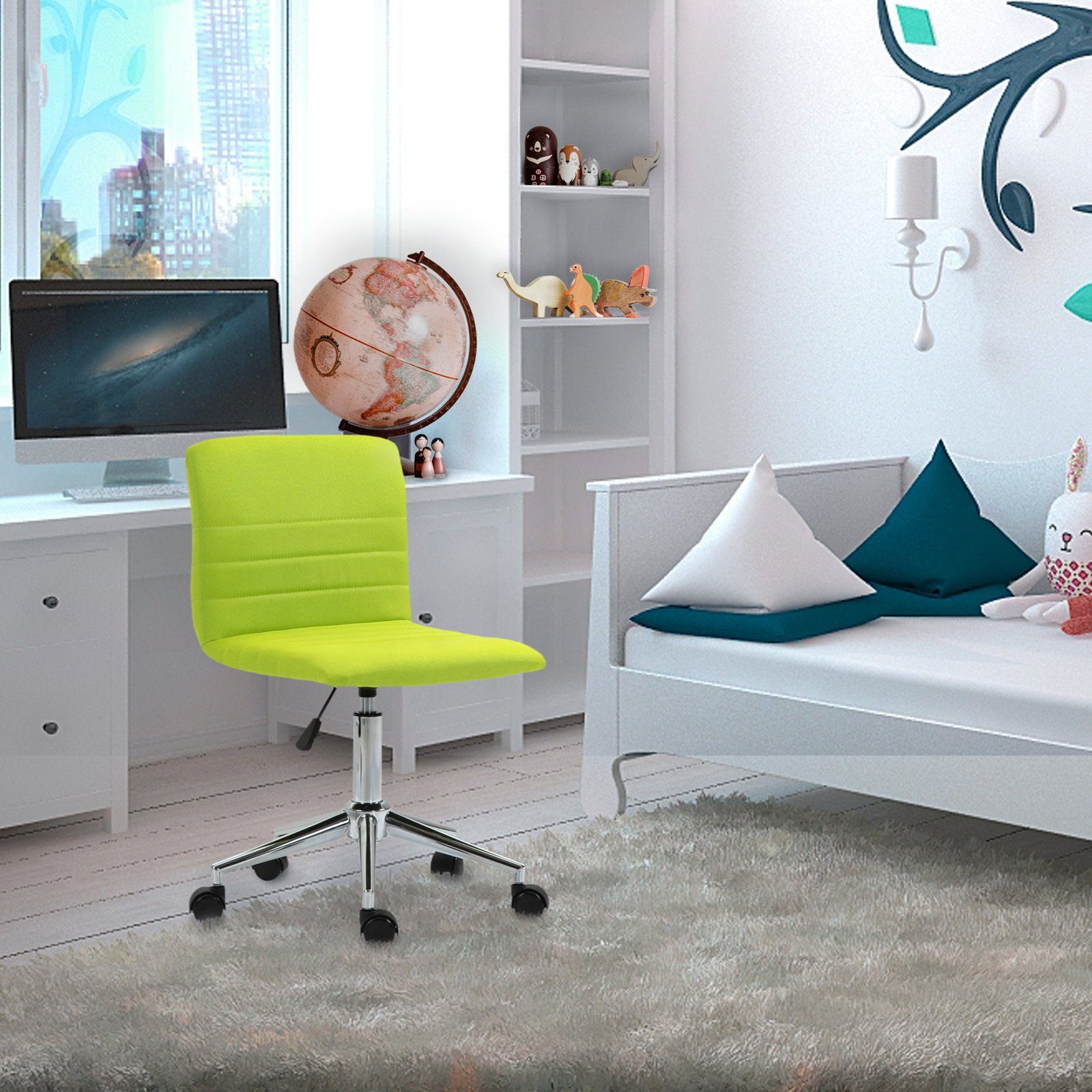 SVITA Schreibtischstuhl LINUS (1 St), stufenlos höhenverstellbar, 360° dreh günstig online kaufen