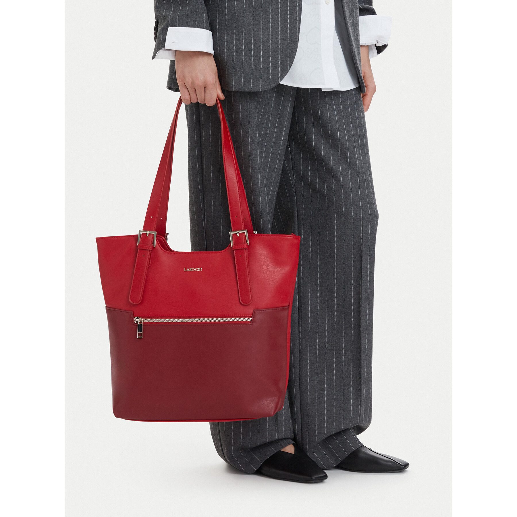 LASOCKI Umhängetasche Lasocki Damen Tasche 5907964076926 Rot
