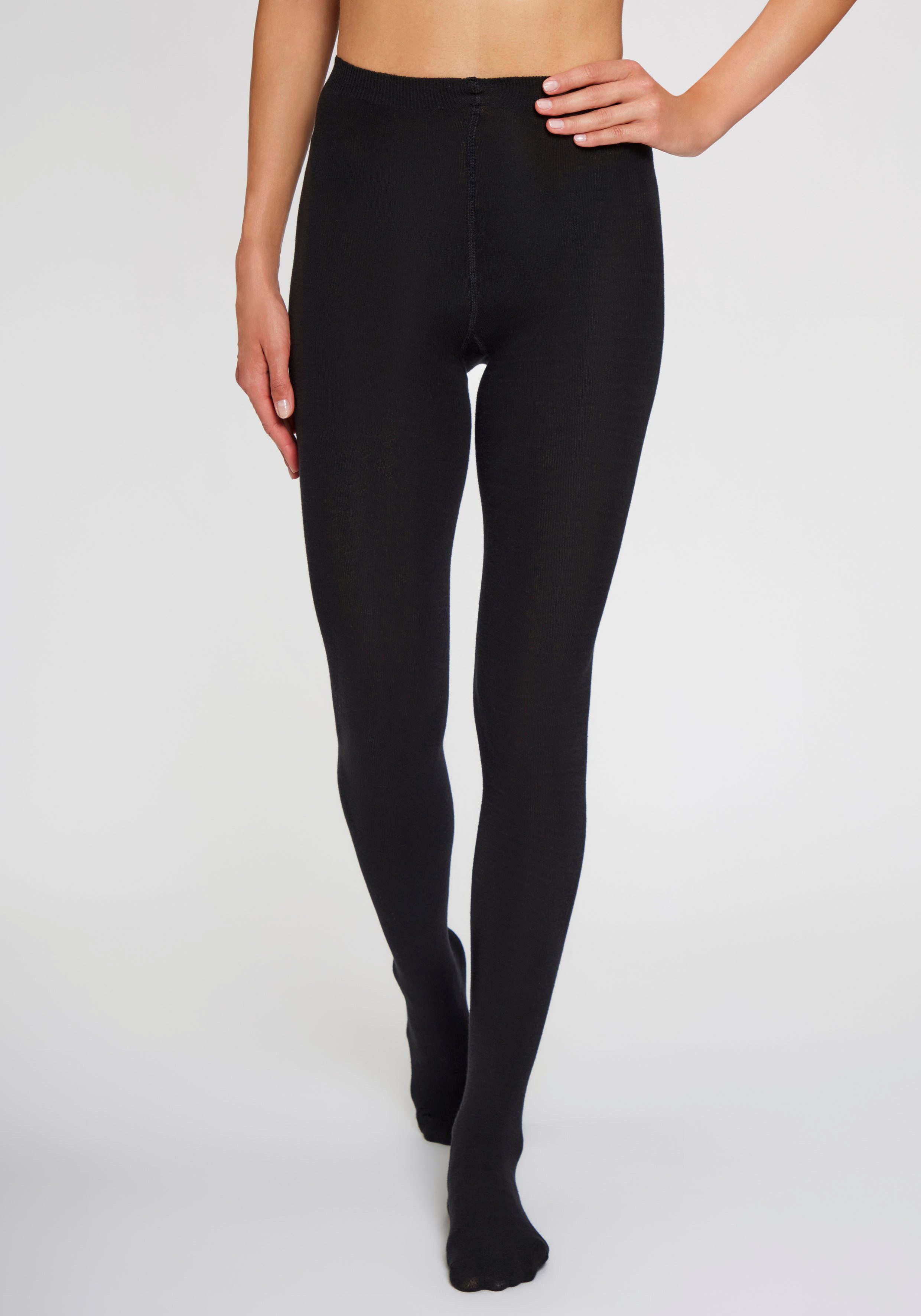 Lavana Strickstrumpfhose Thermosan, fein gestrickt und wärmend