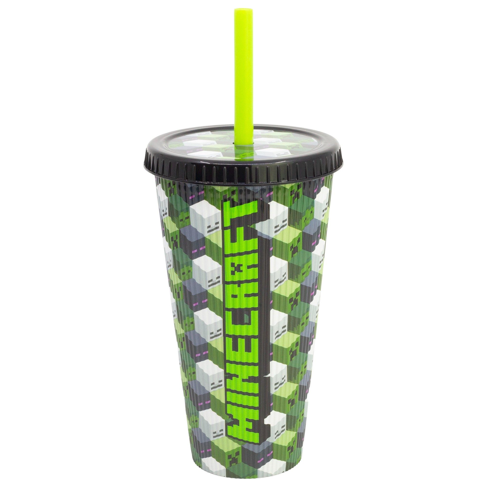 Minecraft Coffee-to-go-Becher Minecraft Creeper Gamer XL Kaffeebecher Becher To-Go 790 ml, 1-tlg.