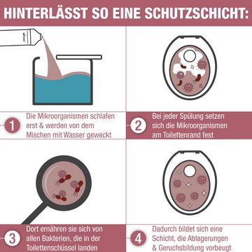 bio-chem Spülwasser-Zusatz 1 l + Dosierbecher WC-Reiniger