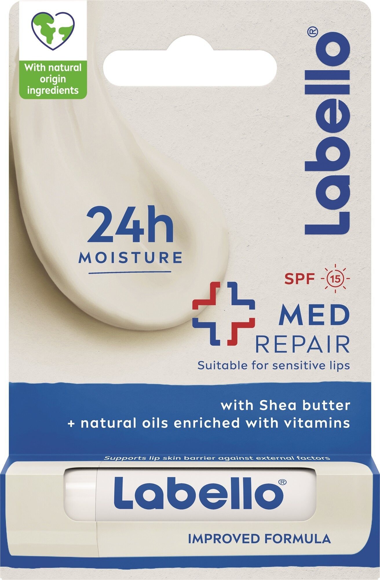 Labello Lippenbalsam Lippenbalsam mit Repair Lip Balm 4,8 g