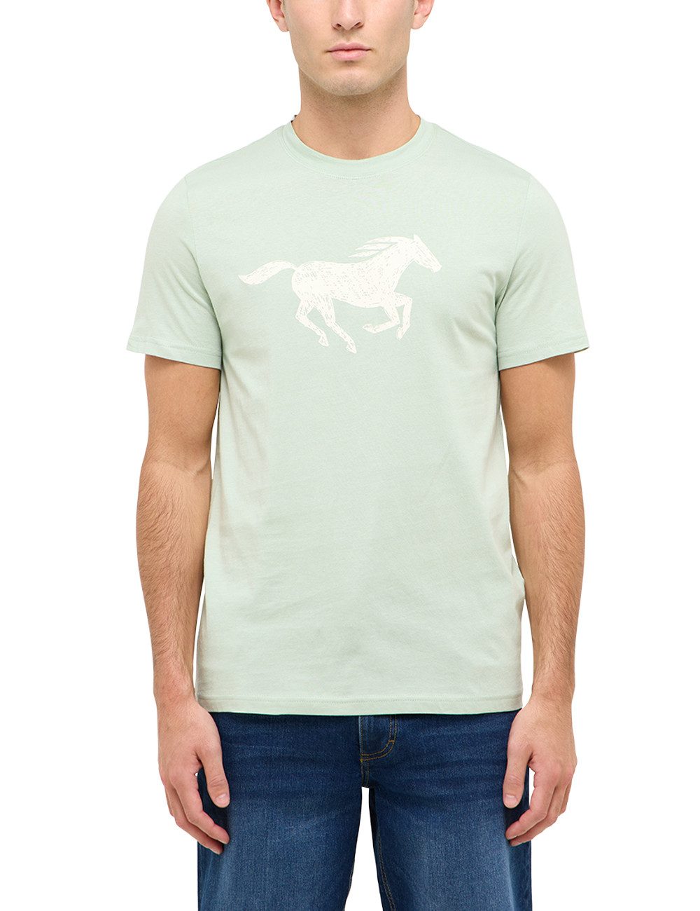 MUSTANG Kurzarmshirt "Herren Style Austin" günstig online kaufen