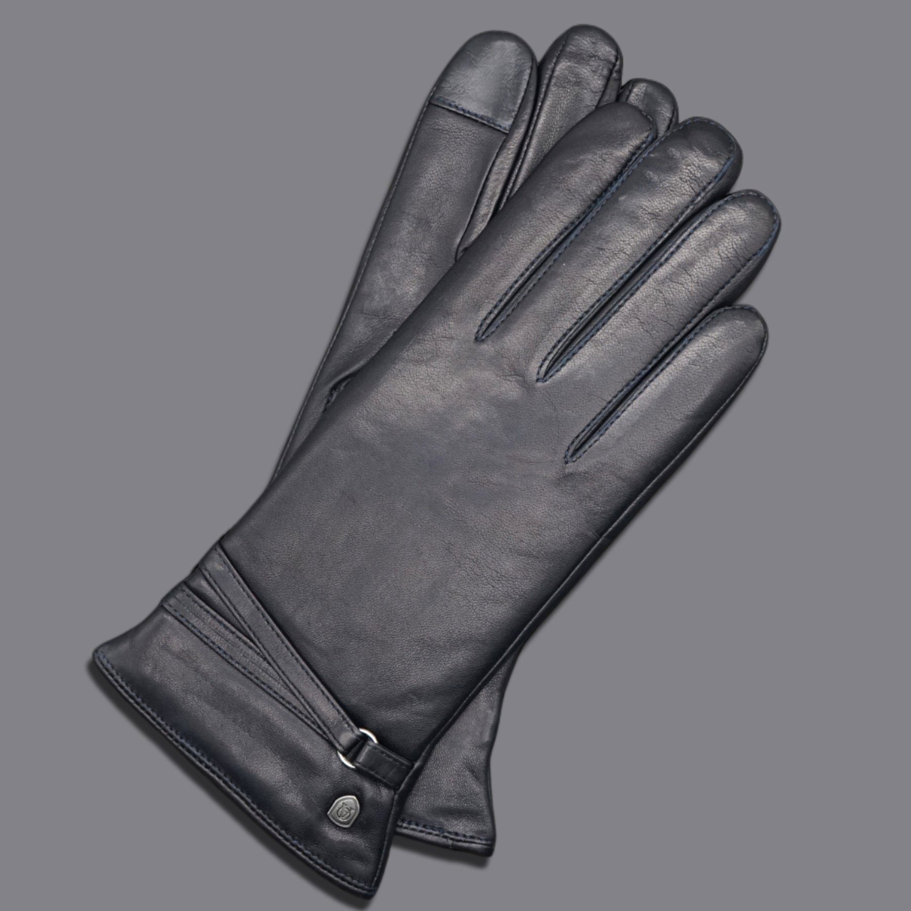 AKAROA Lederhandschuhe ISA 2 Navy | Handschuhe