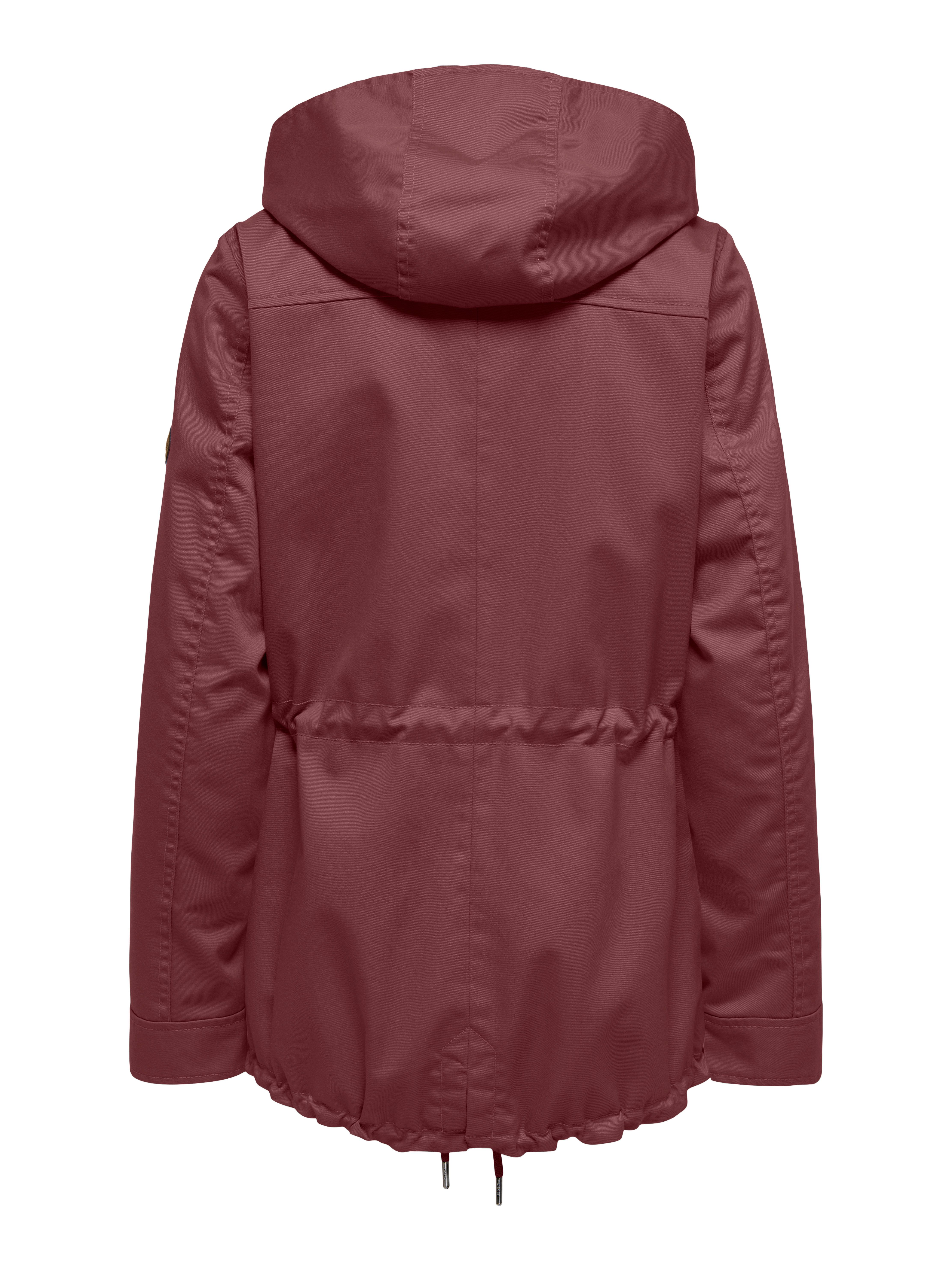 ONLY Parka ONLLORCA LIFE CANVAS PARKA CC OTW mit Kordelzug in der Taille