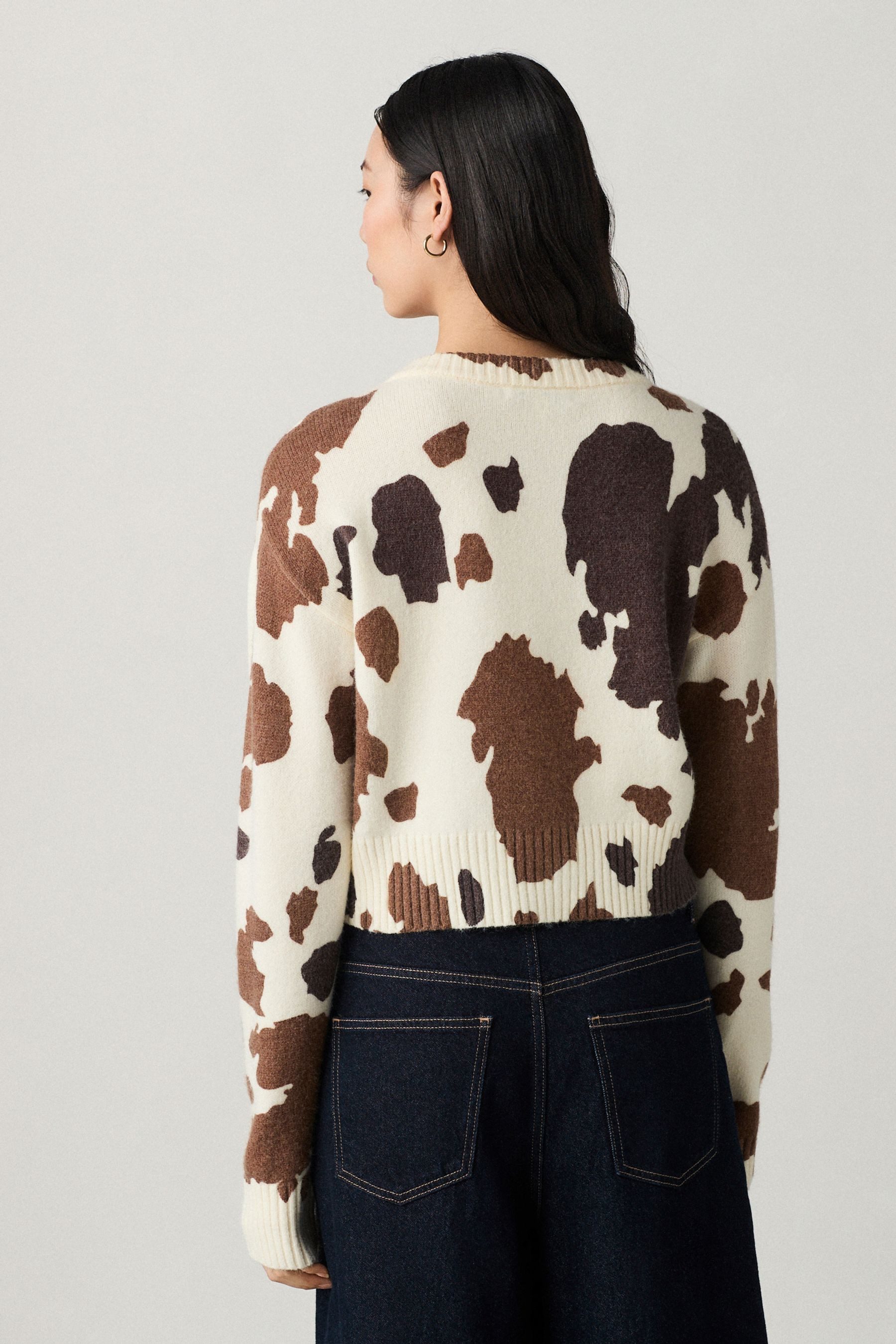 Next Strickjacke Strickjacke mit Rundhalsausschnitt (1-tlg) günstig online kaufen