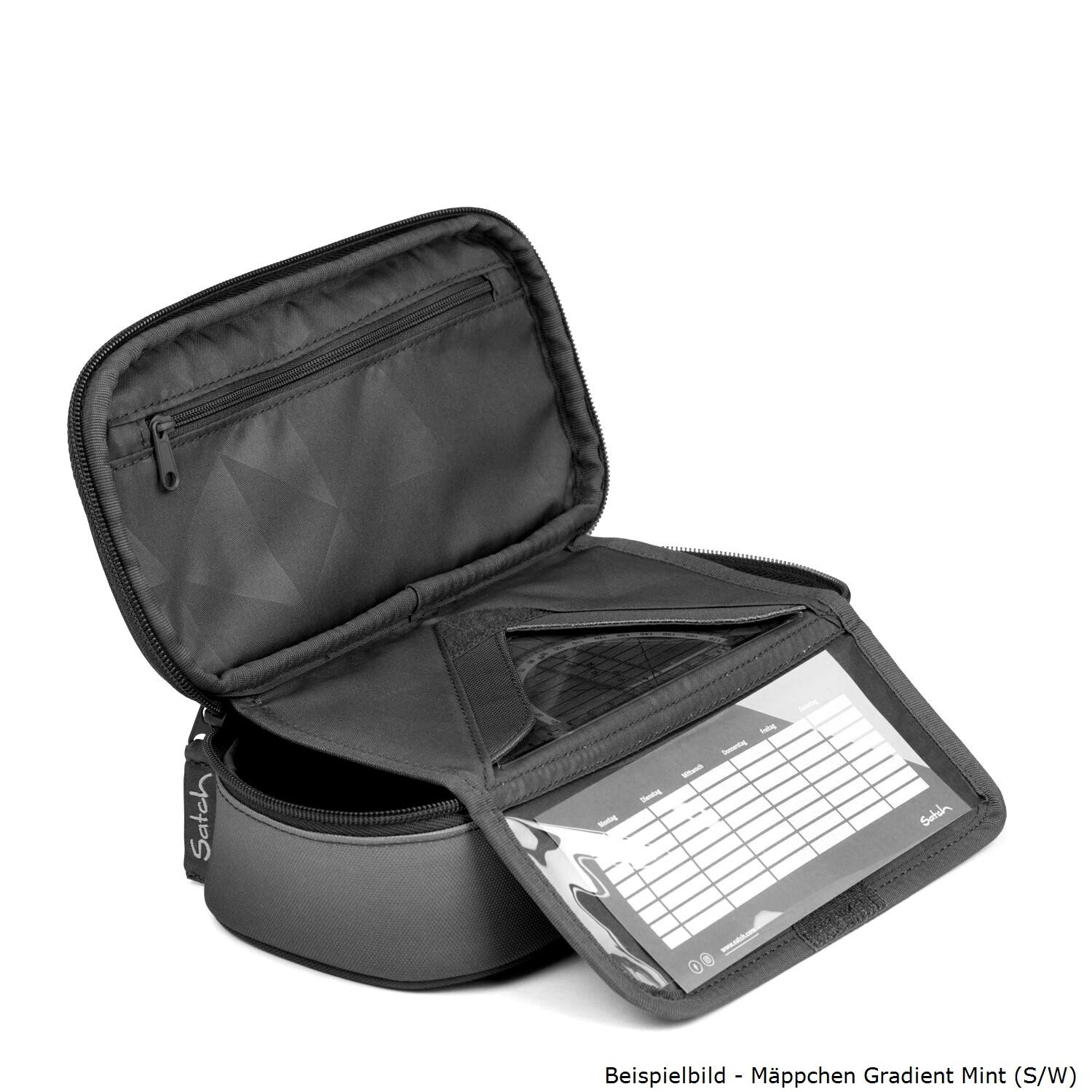 Satch Schulranzen Schlamperbox Ninja Matrix (1 Stück), Pencilcase, Etui, Mä günstig online kaufen