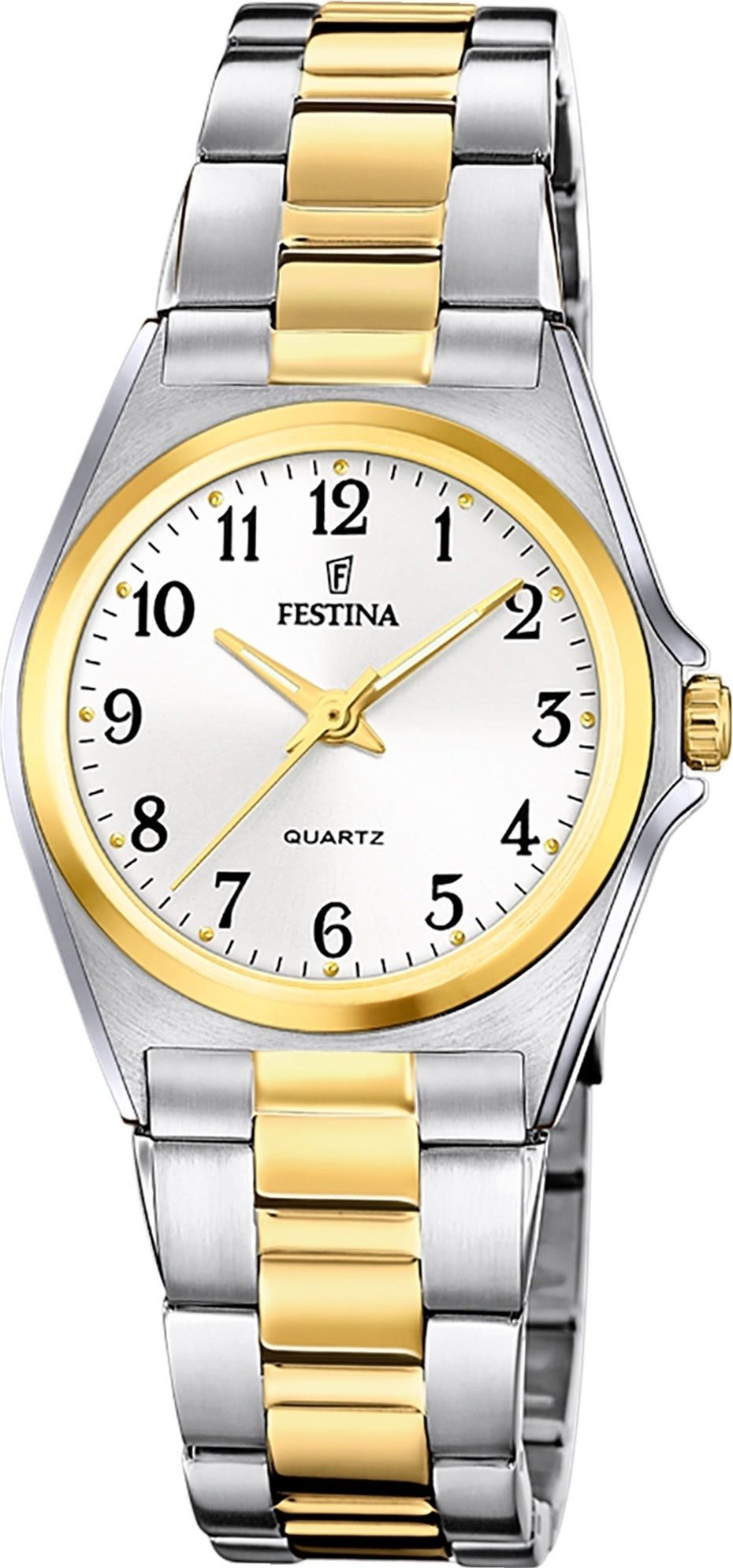 Quarzuhr Festina Damenuhr Klassik