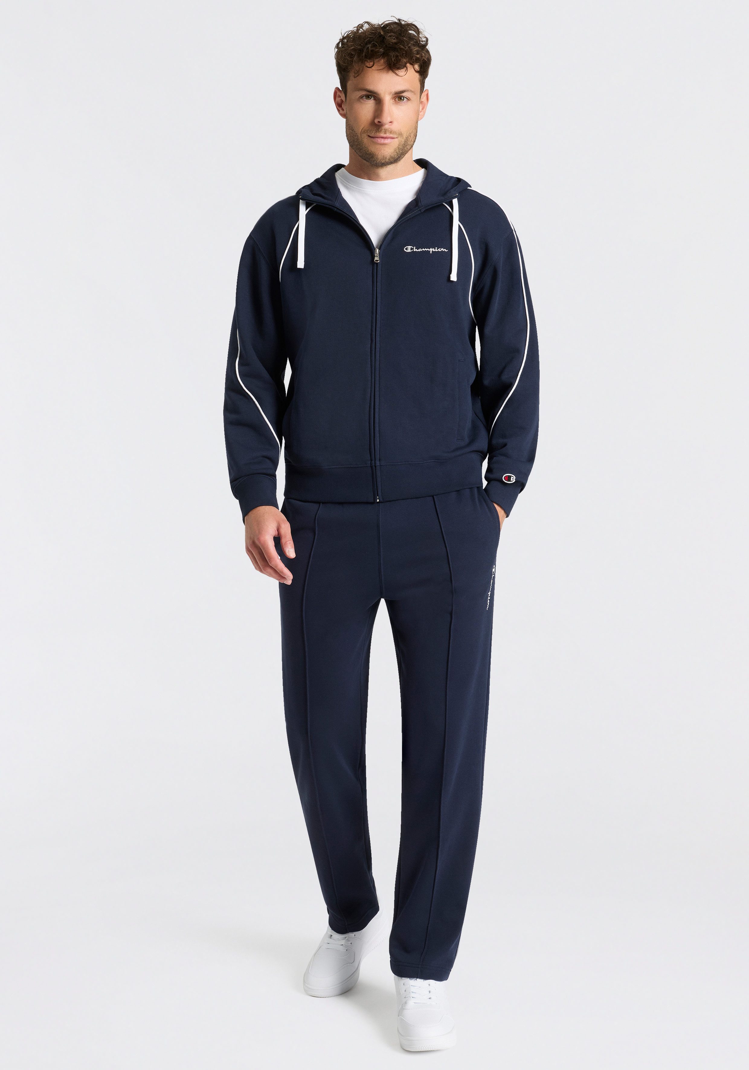 Champion Jogginganzug Terry Hooded Full Zip Sweatshirt (2-tlg), mit Kapuze, günstig online kaufen