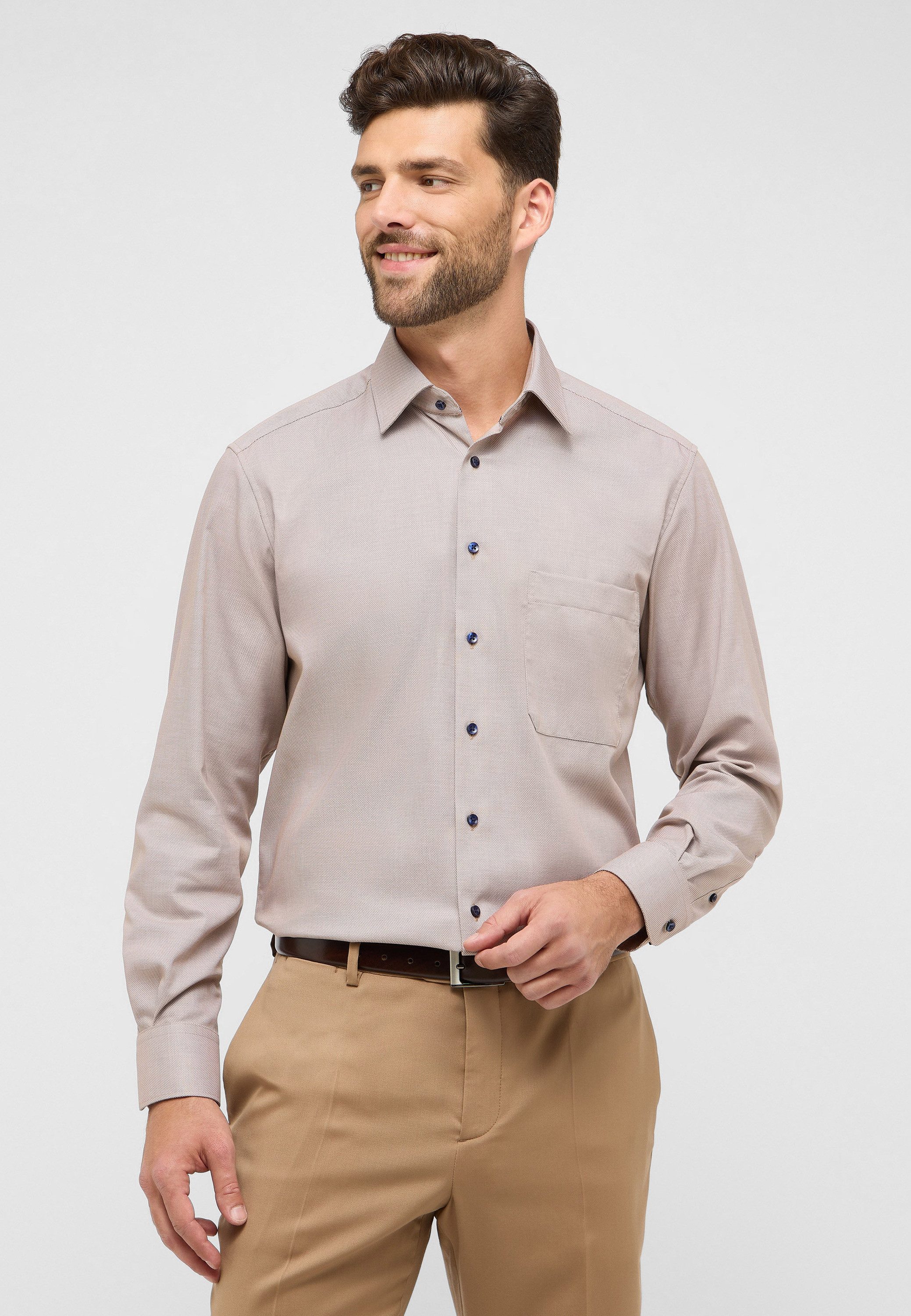 Eterna Langarmhemd COMFORT FIT NON IRON günstig online kaufen
