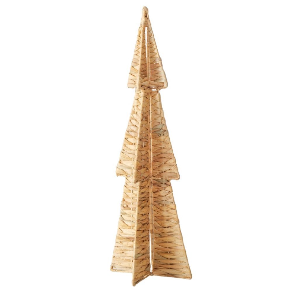 BOLTZE Dekoobjekt Boltze Dekoaufsteller Treena Seegras Tannenbaum, H 75cm, 2068602