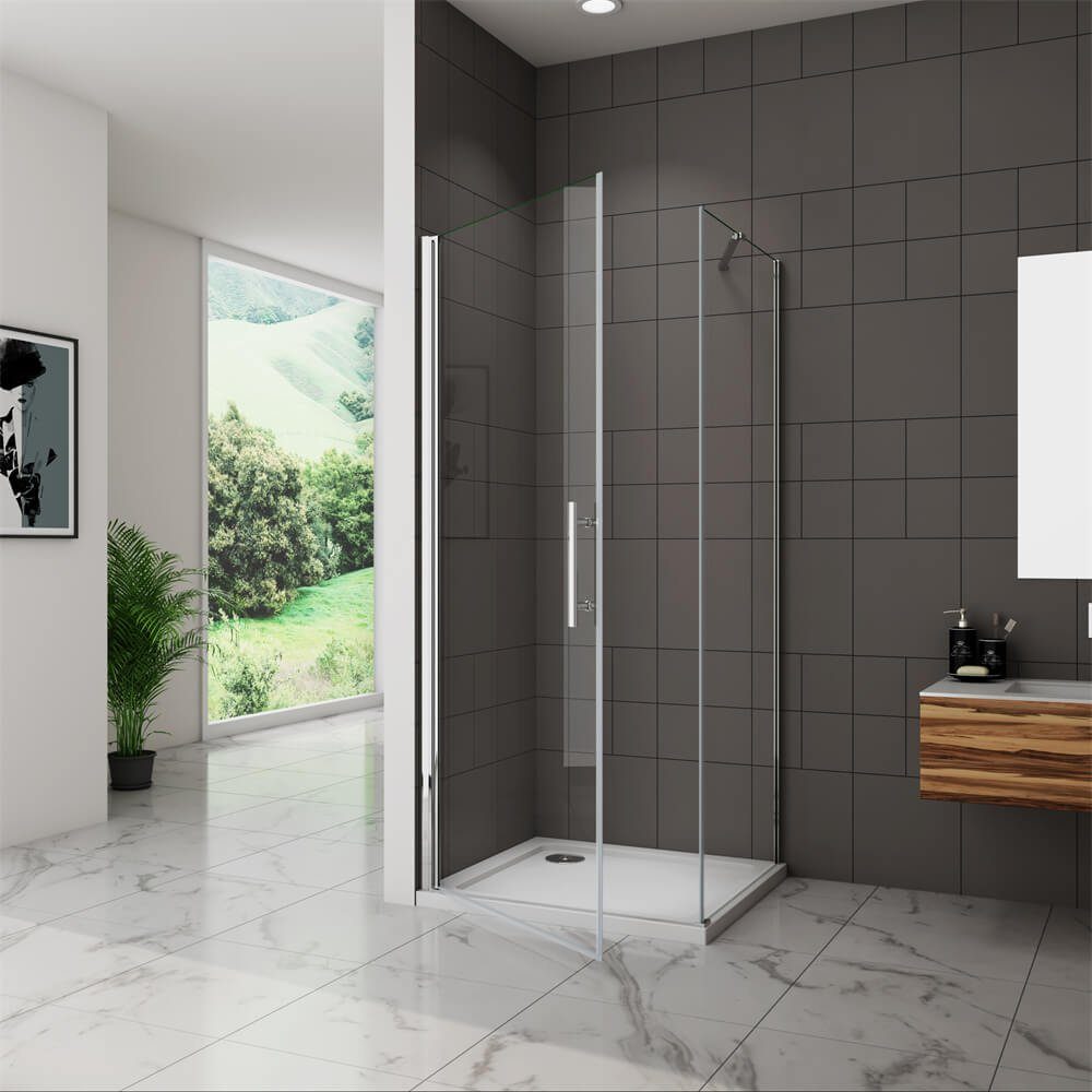 duschspa Eckdusche 185cm ESG Nano Glas günstig online kaufen