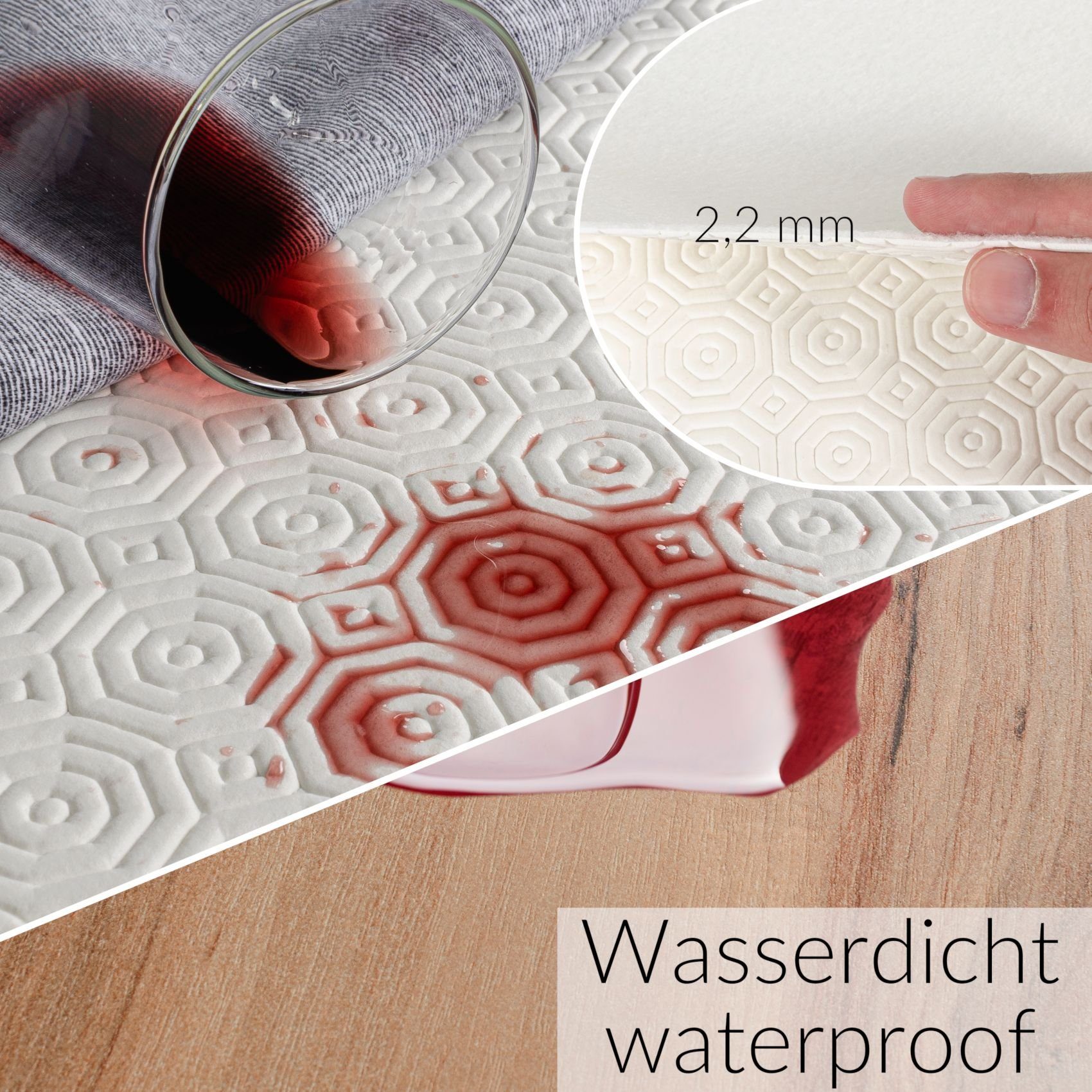 ANRO Tischdecke Tischschoner Schutzauflage für Tisch Schutzmatte Tischpolst günstig online kaufen