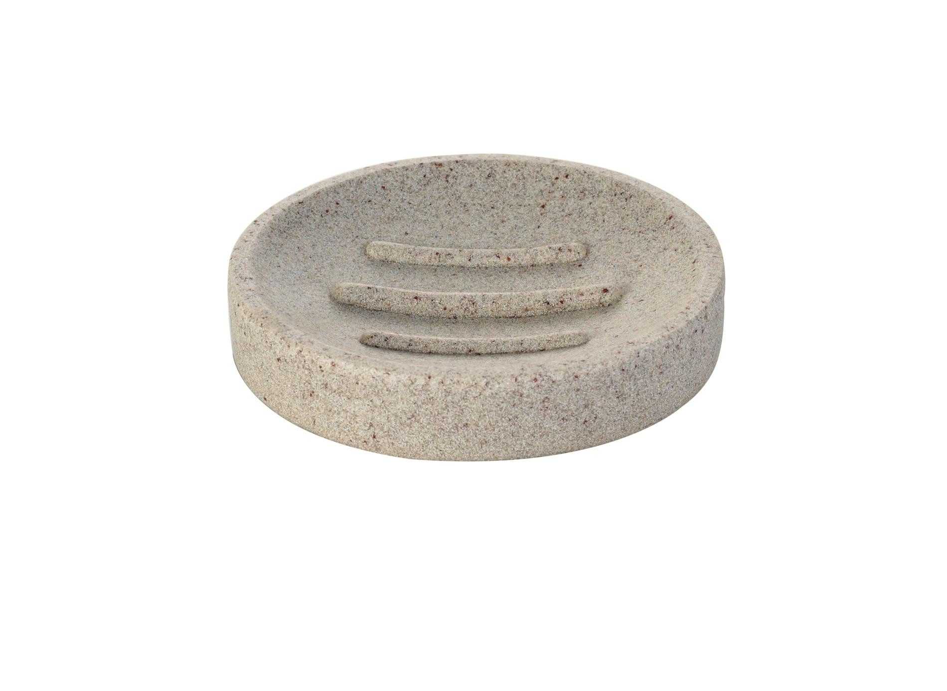Ridder Seifenschale Stone beige, Breite: 10.5 cm