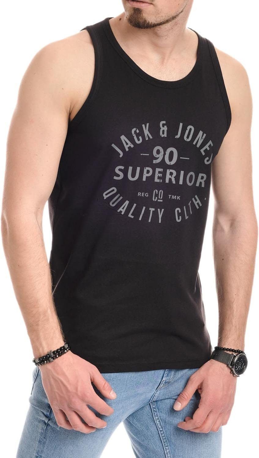 Jack & Jones Tanktop Bedrucktes Shirt günstig online kaufen