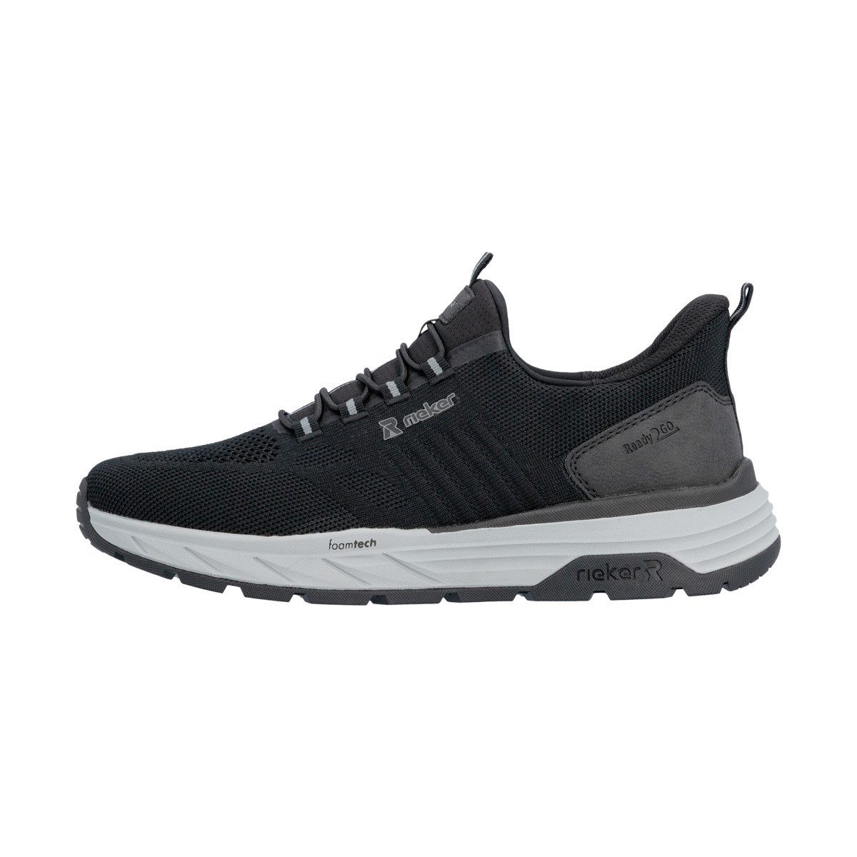 Rieker 06153 Herren Sneaker Turnschuhe, Sportschuhe, Freizeitschuhe, Halbschuhe, Schnürschuhe