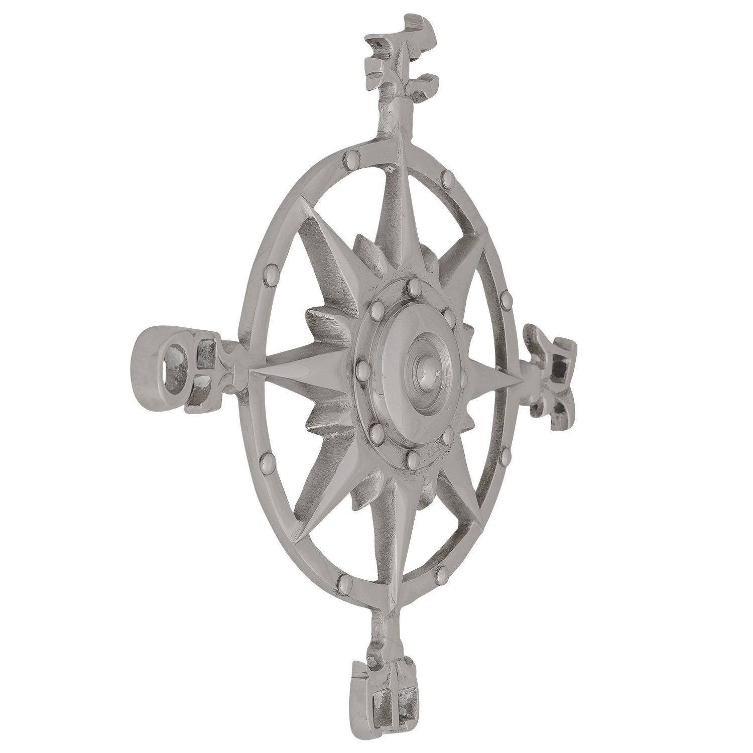 Kompass Windrose 30cm Maritim Wanddekoration Kompass Nautik Aubaho Navigation Schiff