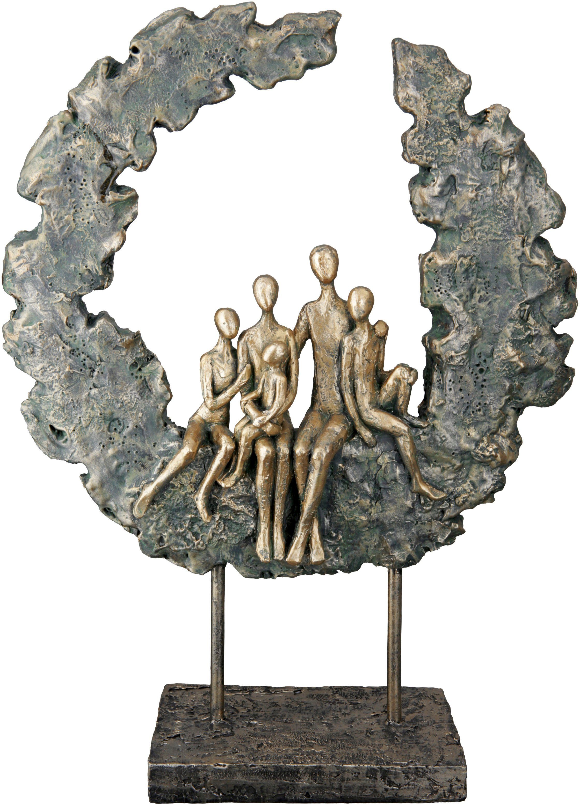 8cm x Skulptur T. (1 H. St), 32,5cm B. 14cm Dekofigur x Familie GILDE Maße: