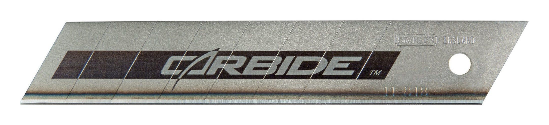 STANLEY Cuttermesser, Klinge: 1.8 cm, (10 Stück), Abbrechklinge Carbide a