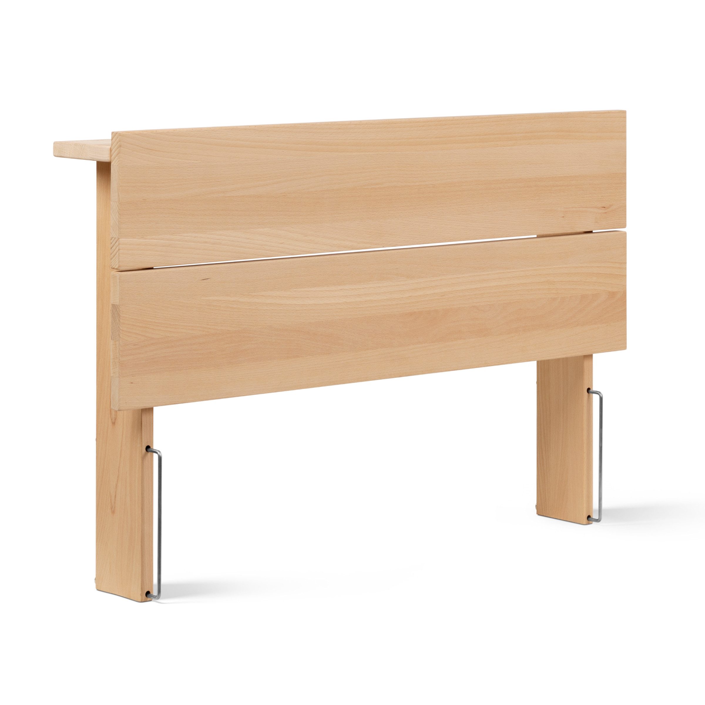 Ehrenkind Bettgestell Ehrenkind Kopfteil für Bettenserie Plano (90 cm, massives Buchenholz, mit integrierter Ablage), Für Bodenbett- & Standardhöhe geeignet
