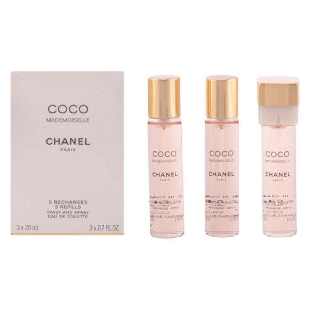 CHANEL Eau de Toilette Coco Mademoiselle Nachfüllung Eau de Toilette 3 x 20ml
