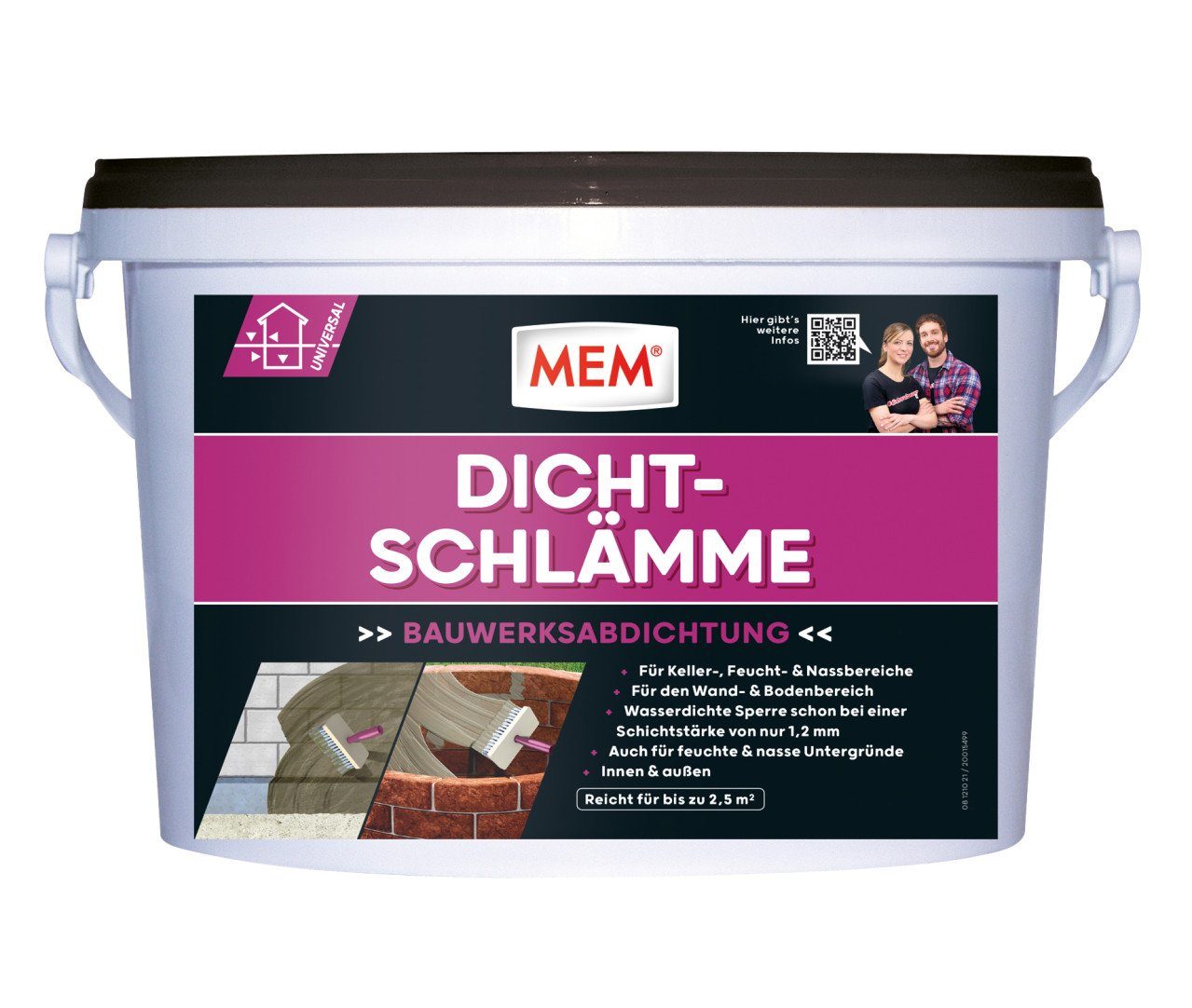 MEM Bauchemie Dichtstoff MEM Dicht-Schlämme 5 kg