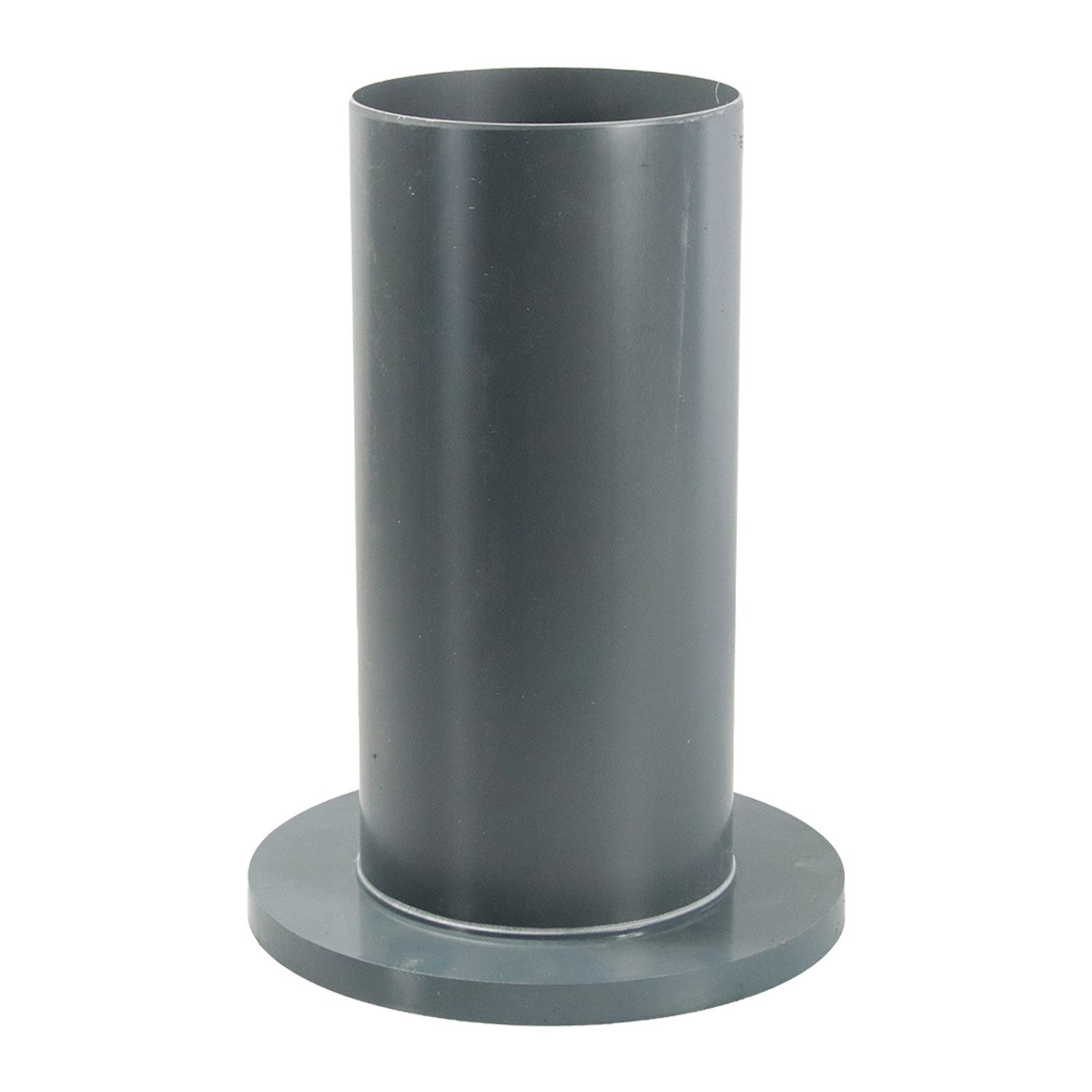 FLECK Dachdurchführung Systemrohr DN 150 für 4 in 1 Flachdachlüfter MAX, Spezial-Hart-PVC