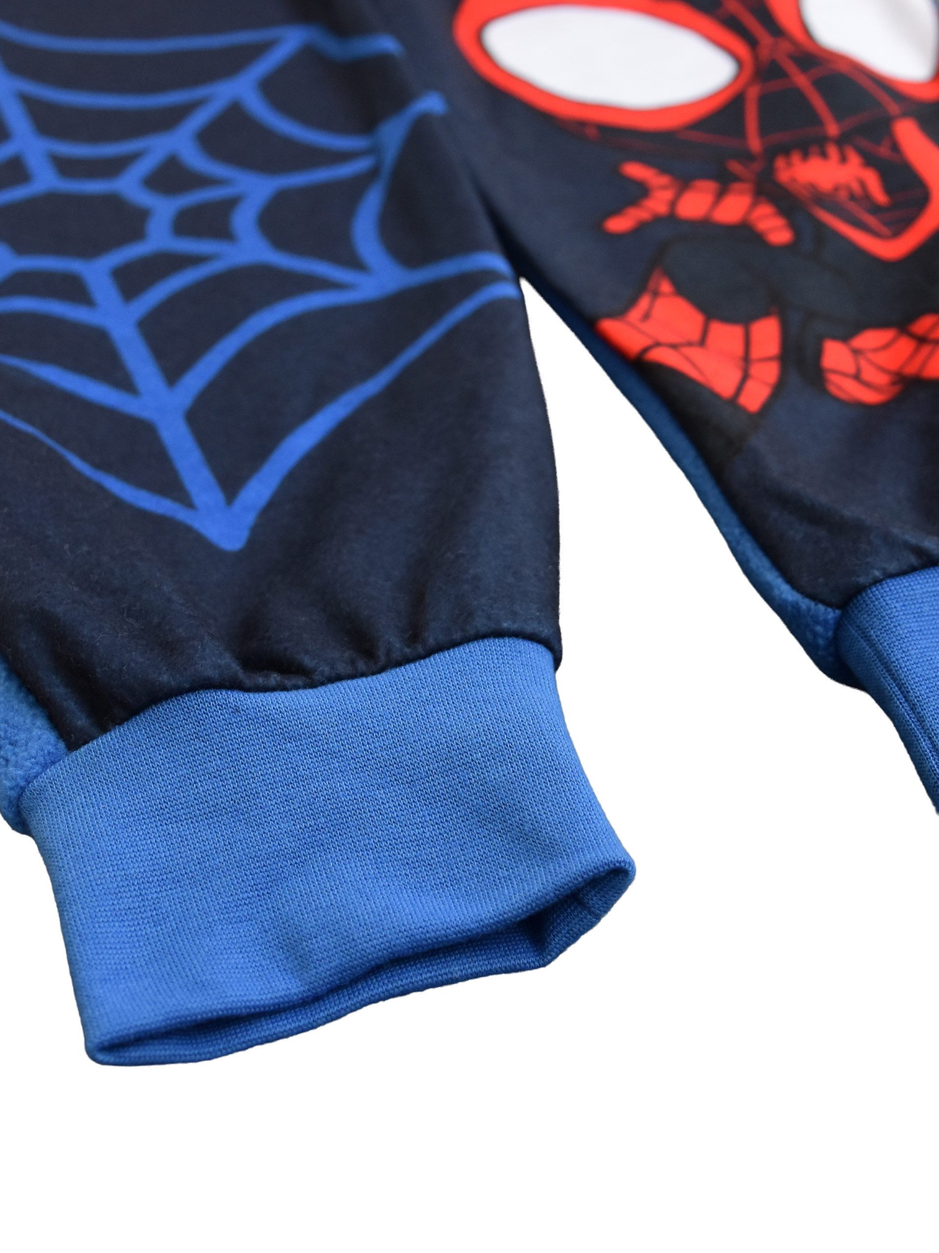 United Labels® Jumpsuit Marvel Spidey Jumpsuit Spiderman Overall Pyjama Schlafanzug langarm – Bild 5 von 5