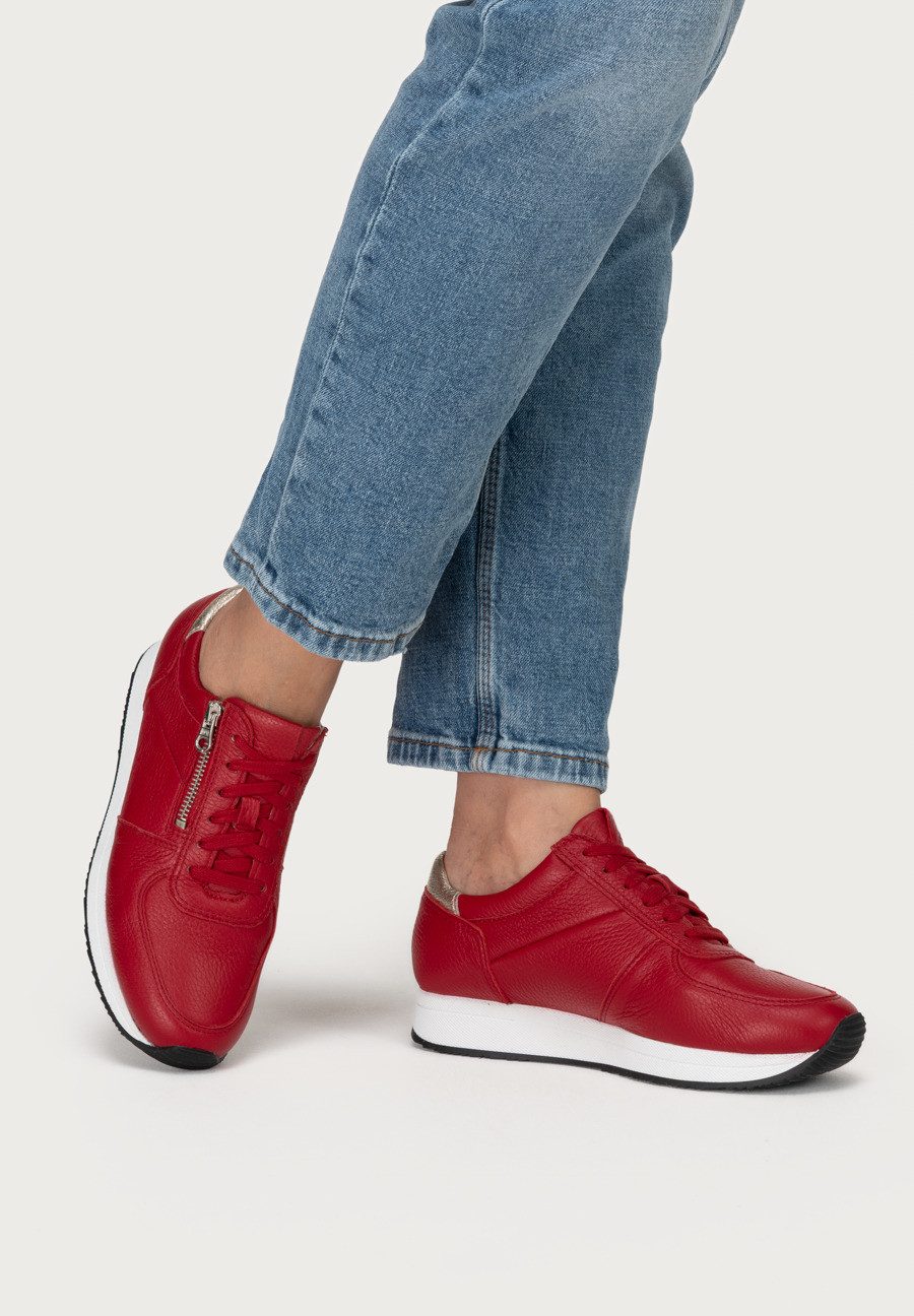 vitaform Damen Sneaker Hirschleder Sneaker