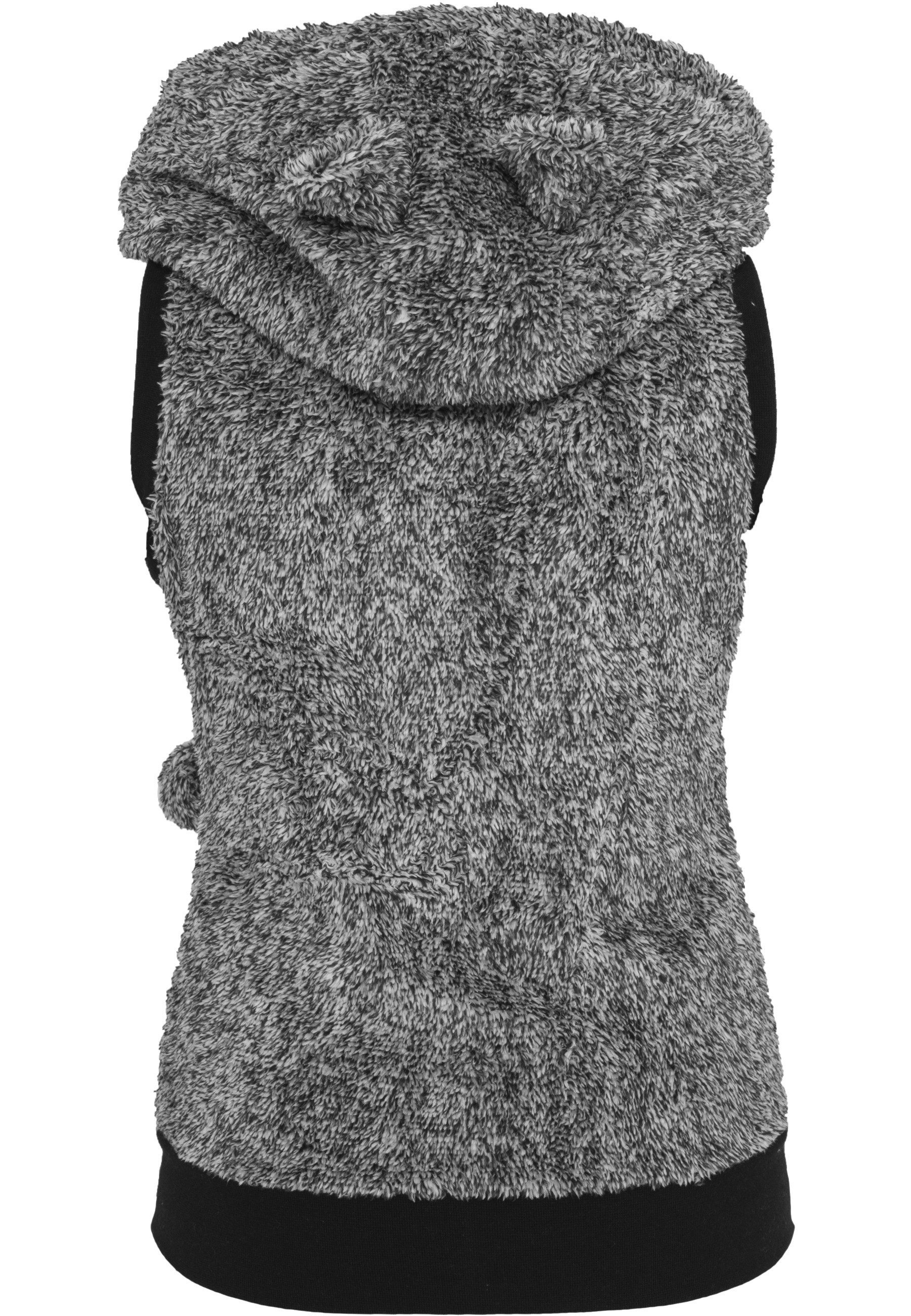 URBAN CLASSICS Jerseyweste Urban Classics Damen Ladies Melange Teddy Vest (1-tlg)